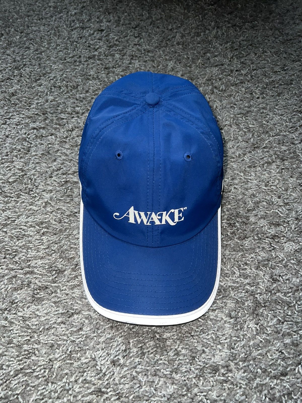 Awake NY Awake NY Blue Reflective Brim Hat Cap Size ONE SIZE - 2 Thumbnail
