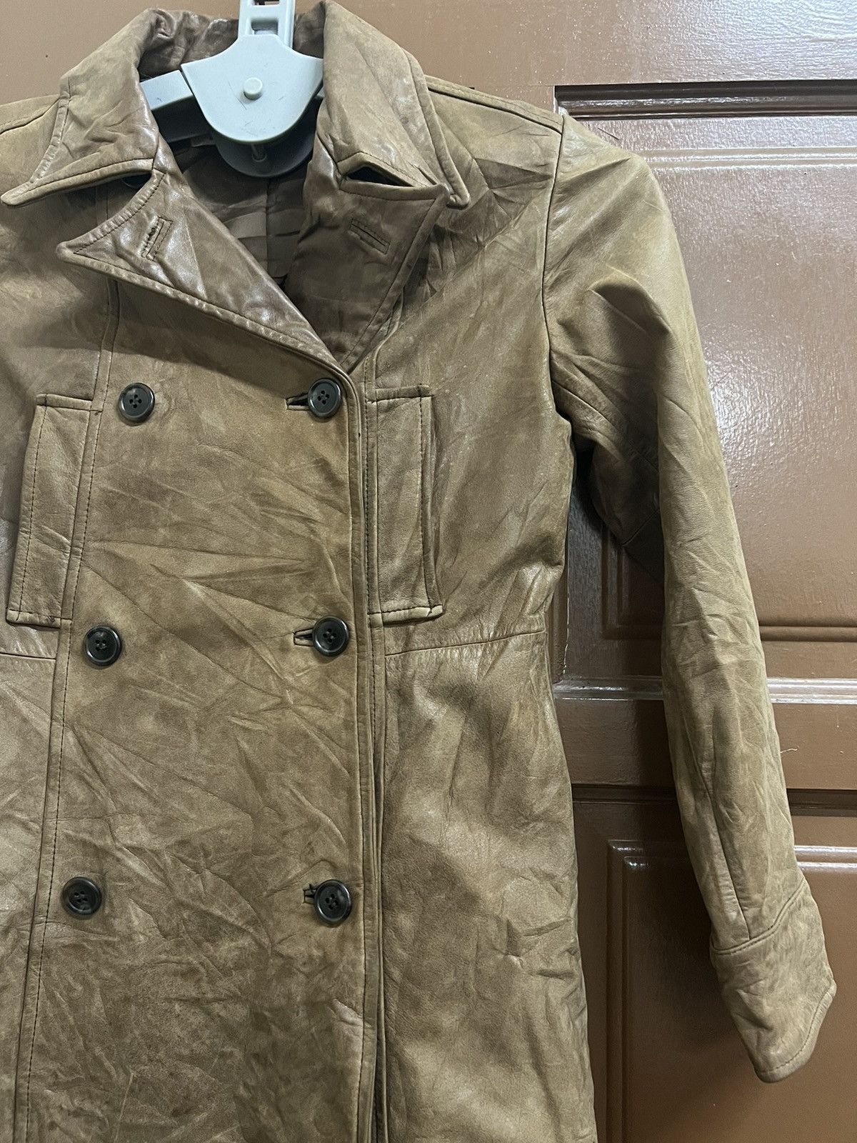 Designer MON AMI PIERLOT DESIGN CLAUSIE PIERLOT JACKET LEATHER.(GJ31) Size US S / EU 44-46 / 1 - 16 Thumbnail