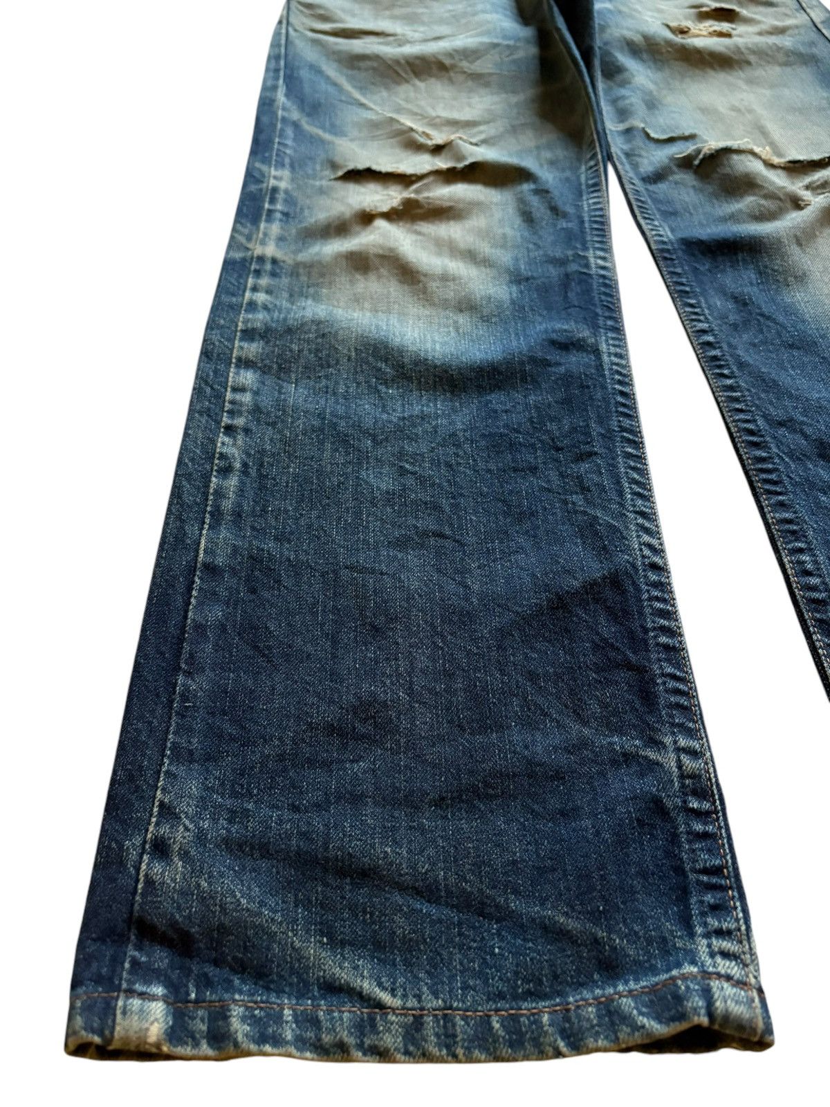 Edwin × Japanese Brand Exclusive Vintage Edwin Japan Rusty Mud Wash Loose Jeans Size US 33 - 6 Thumbnail