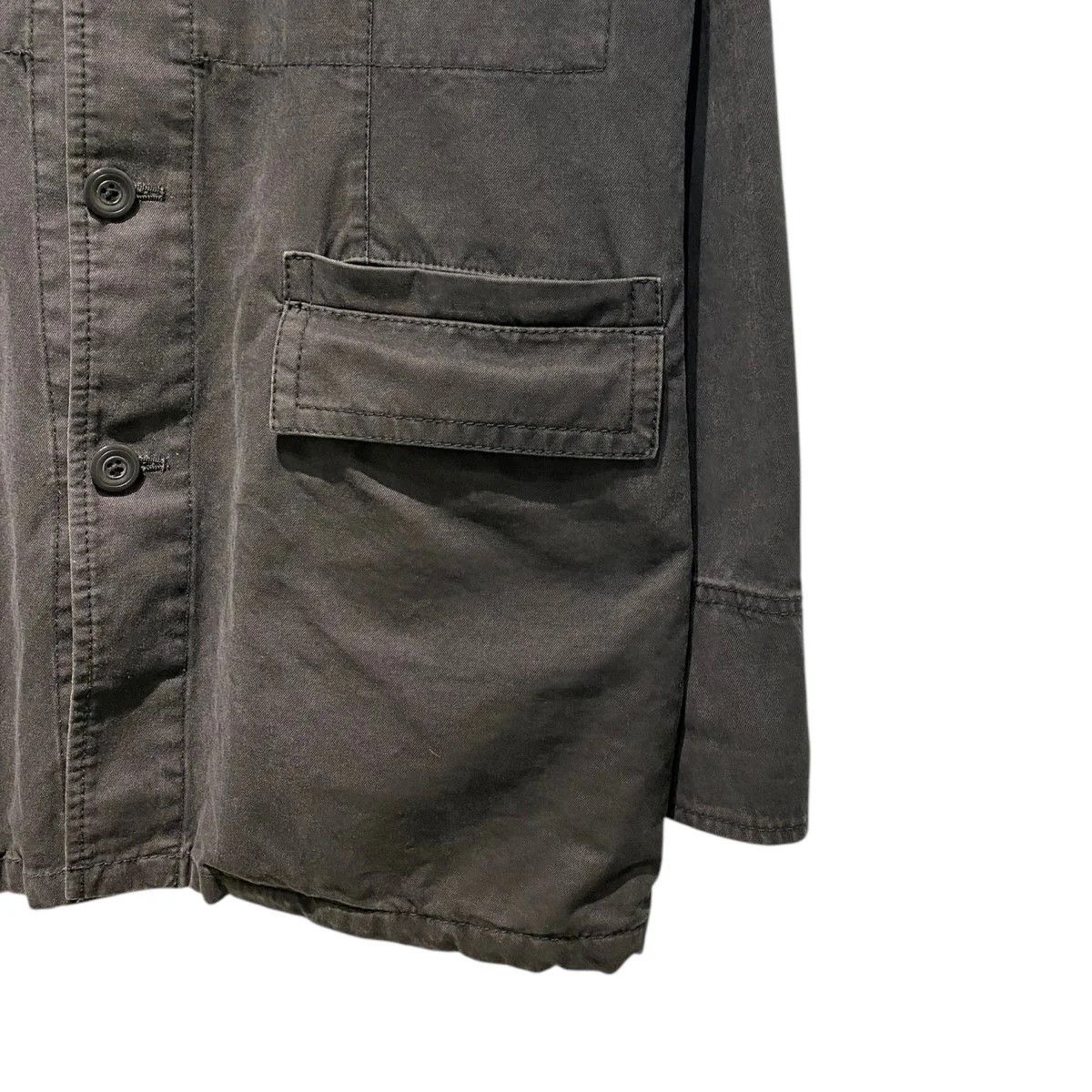Yohji Yamamoto Y’S Yohji Yamamoto 11AW Product Dyed French Coverall Jacket Size US L / EU 52-54 / 3 - 3 Thumbnail