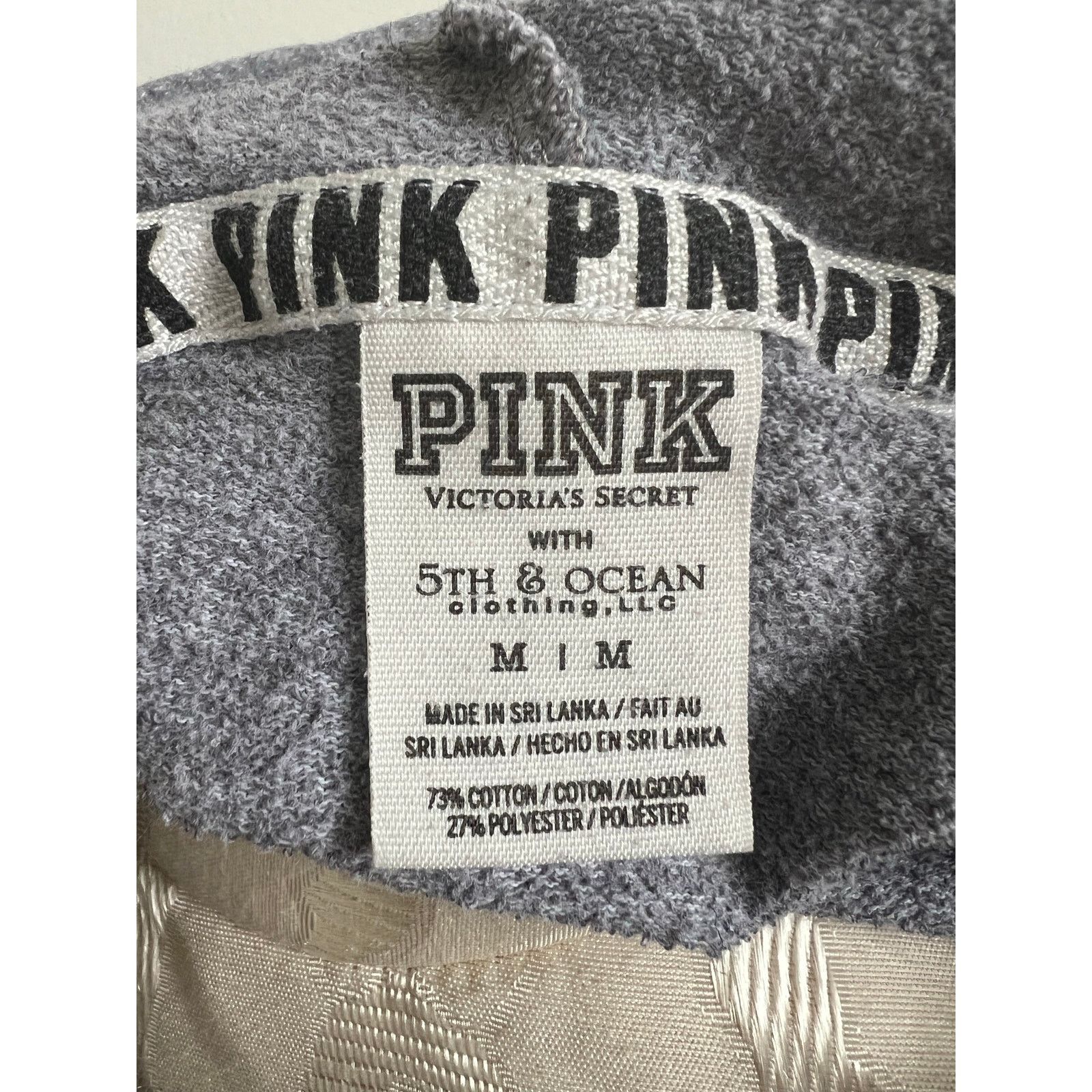 Pink Pink Victoria’s Secret Hooded Louisville Sweatshirt Medium Size M / US 6-8 / IT 42-44 - 7 Thumbnail