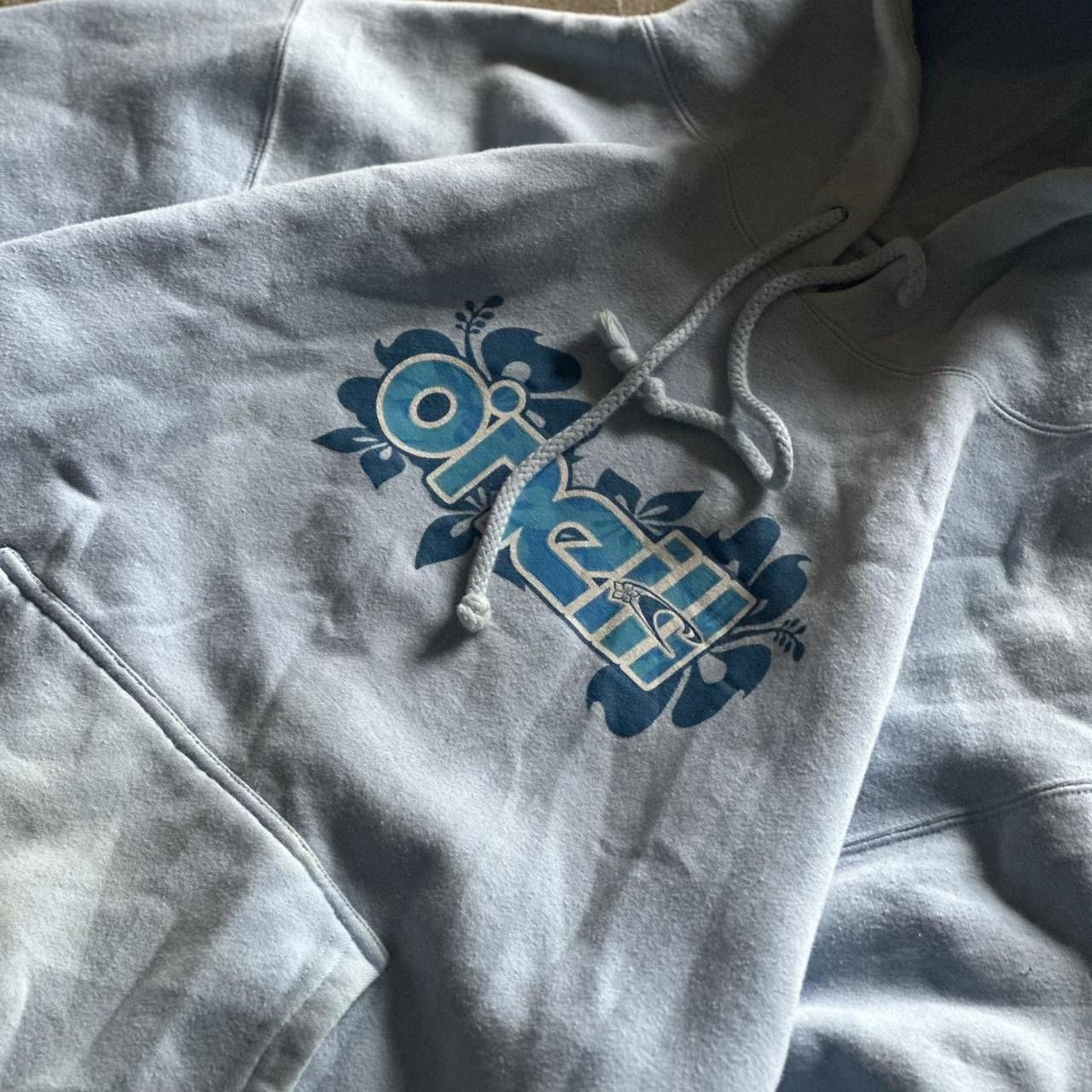 O'Neill Vintage 90’s Grail O’Neil Light Blue Surf Hoodie Size US S / EU 44-46 / 1 - 5 Thumbnail