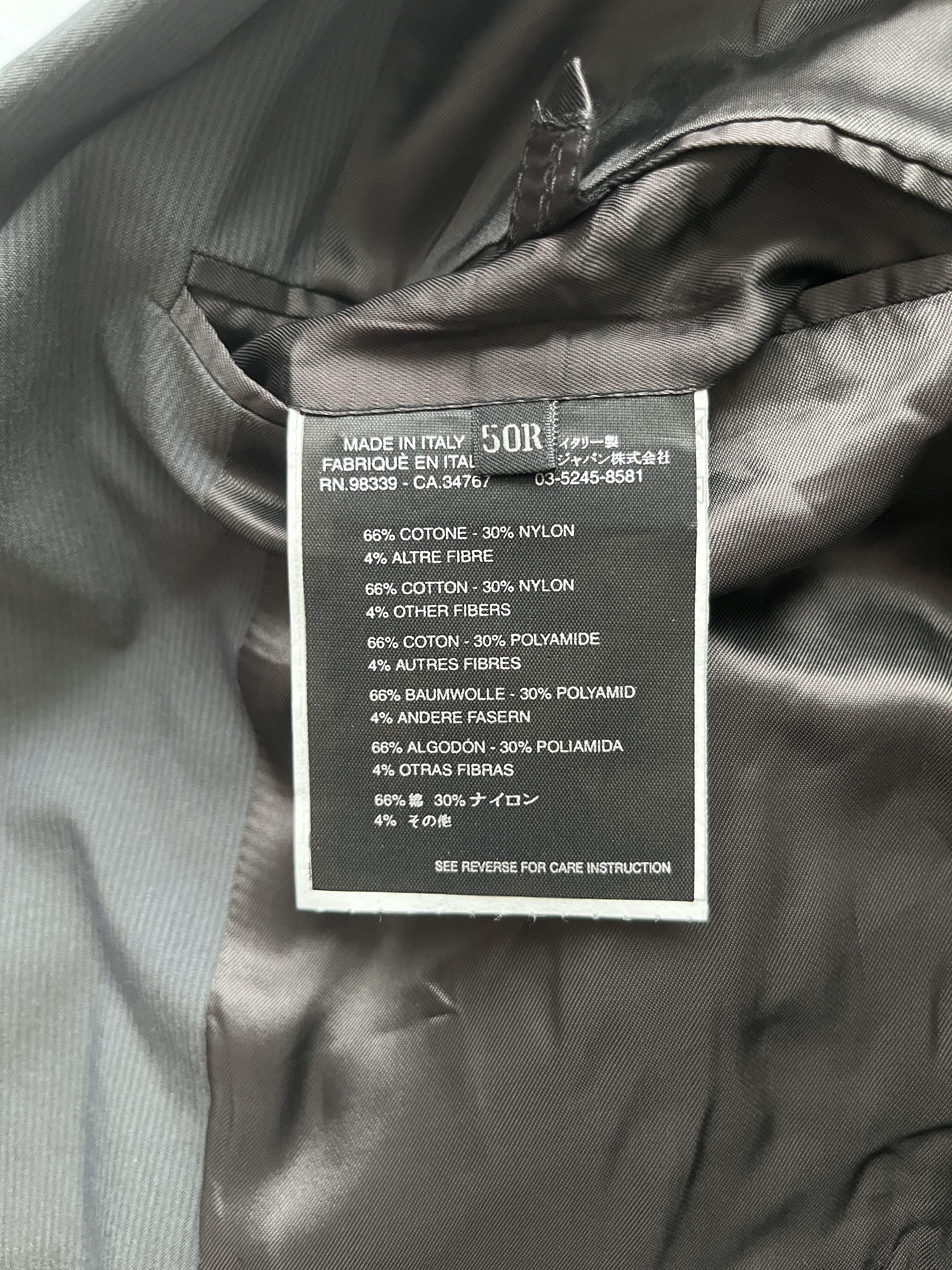 Prada ⚡️QUICK SALE⚡️Prada Brown/Grey Pin Striped Blazer Jacket Size US M / EU 48-50 / 2 - 5 Thumbnail