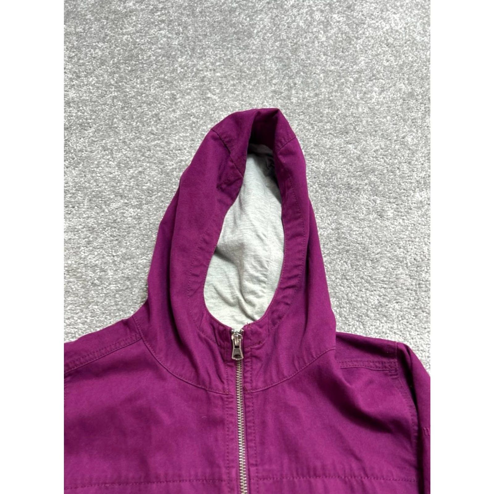 Logo 7 Columbia Womens Jacket Short Regular Zip Hooded Full Zip Purple Cotton Logo City Outdoor Fall Spring Winter Jacket Womens XS Size XS / US 0-2 / IT 36-38 - 3 Thumbnail