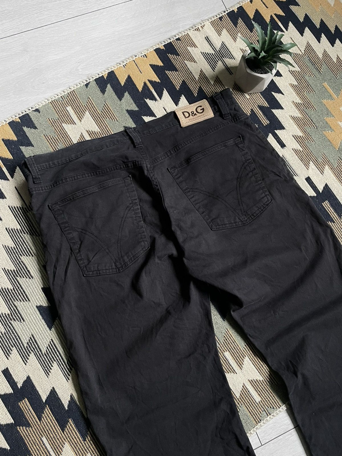 Vintage Vintage Dolce & Gabbana Denim Pants Size US 36 / EU 52 - 3 Thumbnail