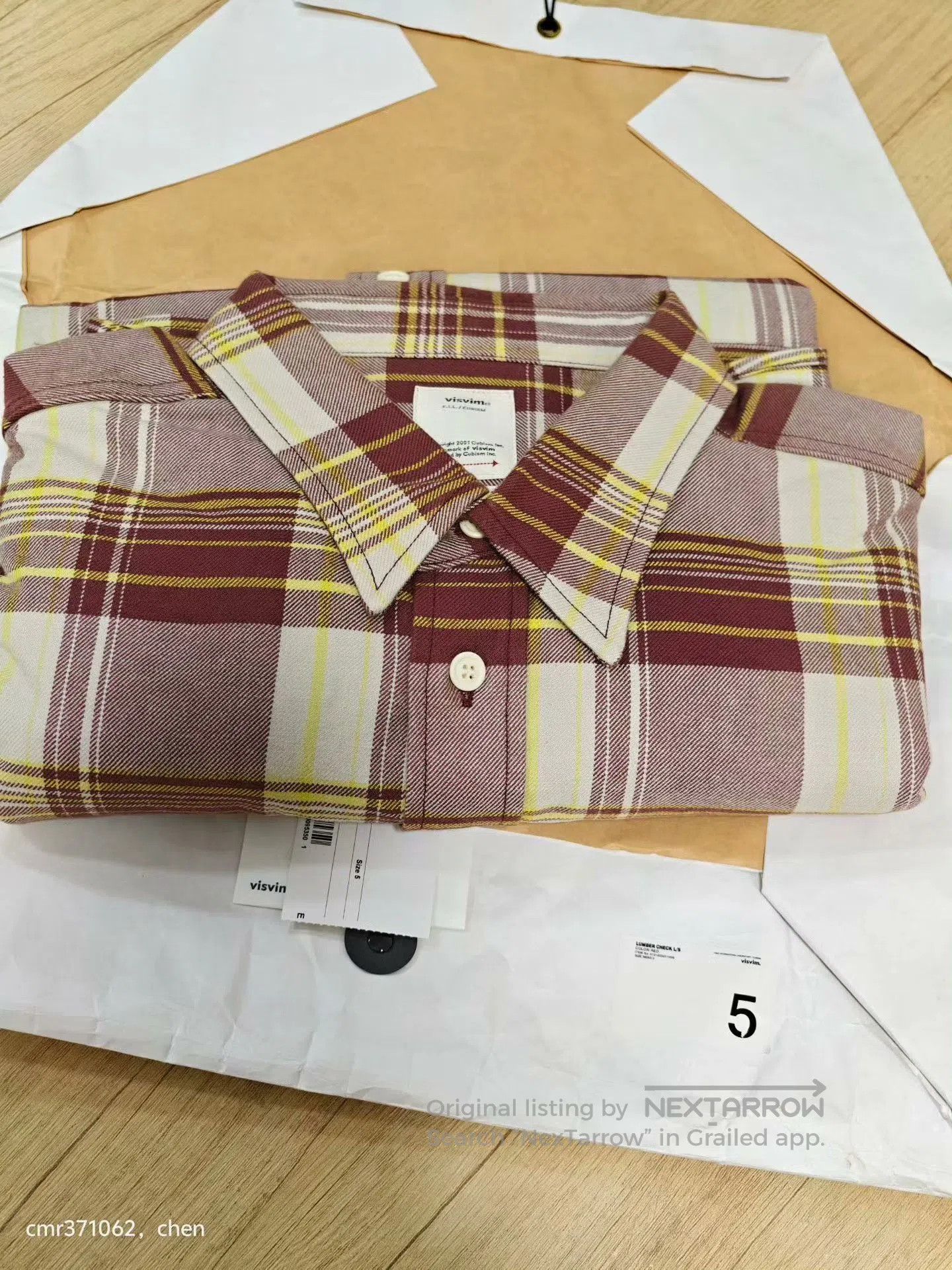 Visvim visvim 21AW Lumber Check L/S. Size US XXL / EU 58 / 5 - 9 Thumbnail