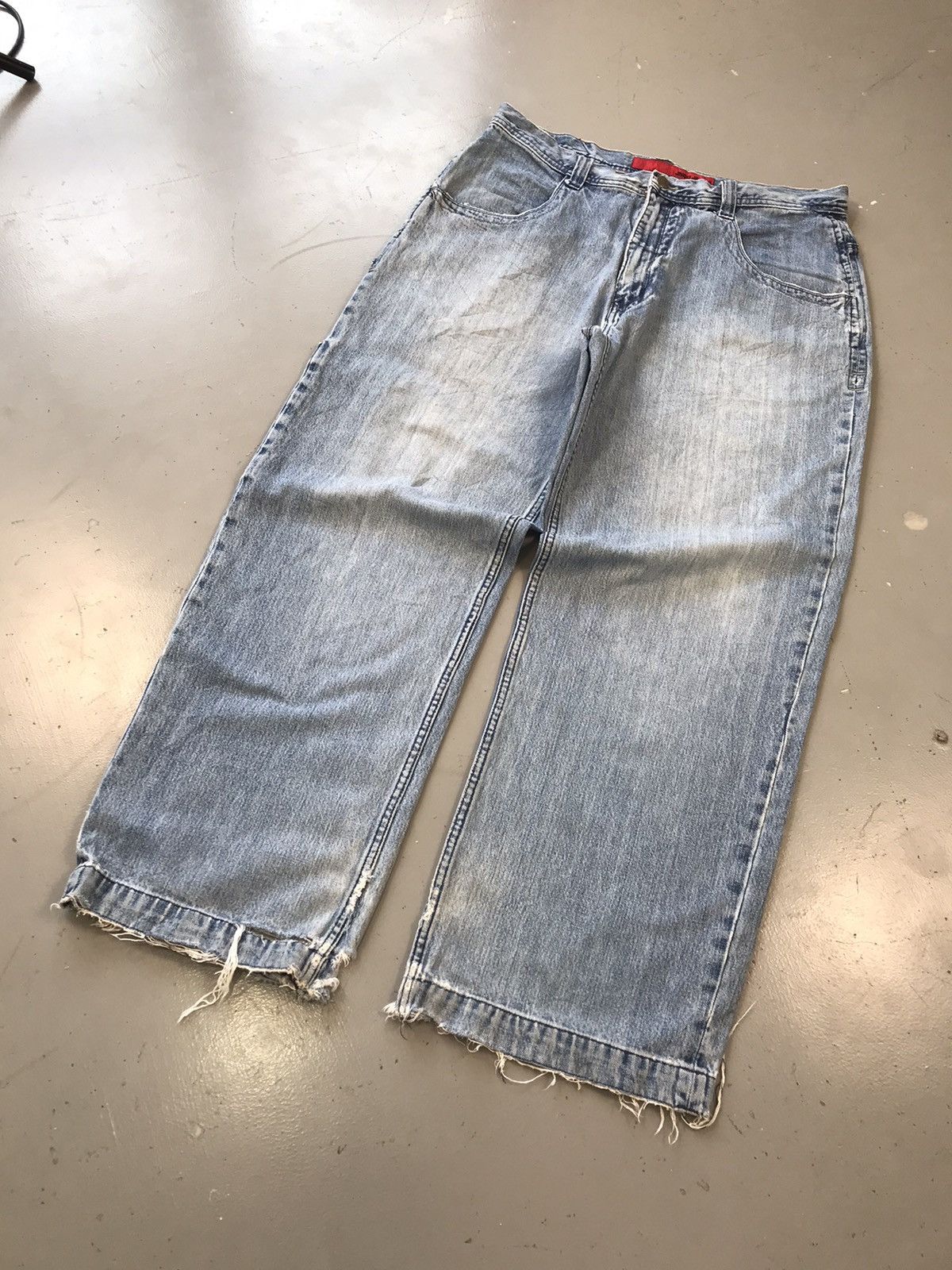 JNCO × Vintage Vintage Jnco devil wings 🪽 embroidered denim Size US 38 / EU 54 - 4 Thumbnail