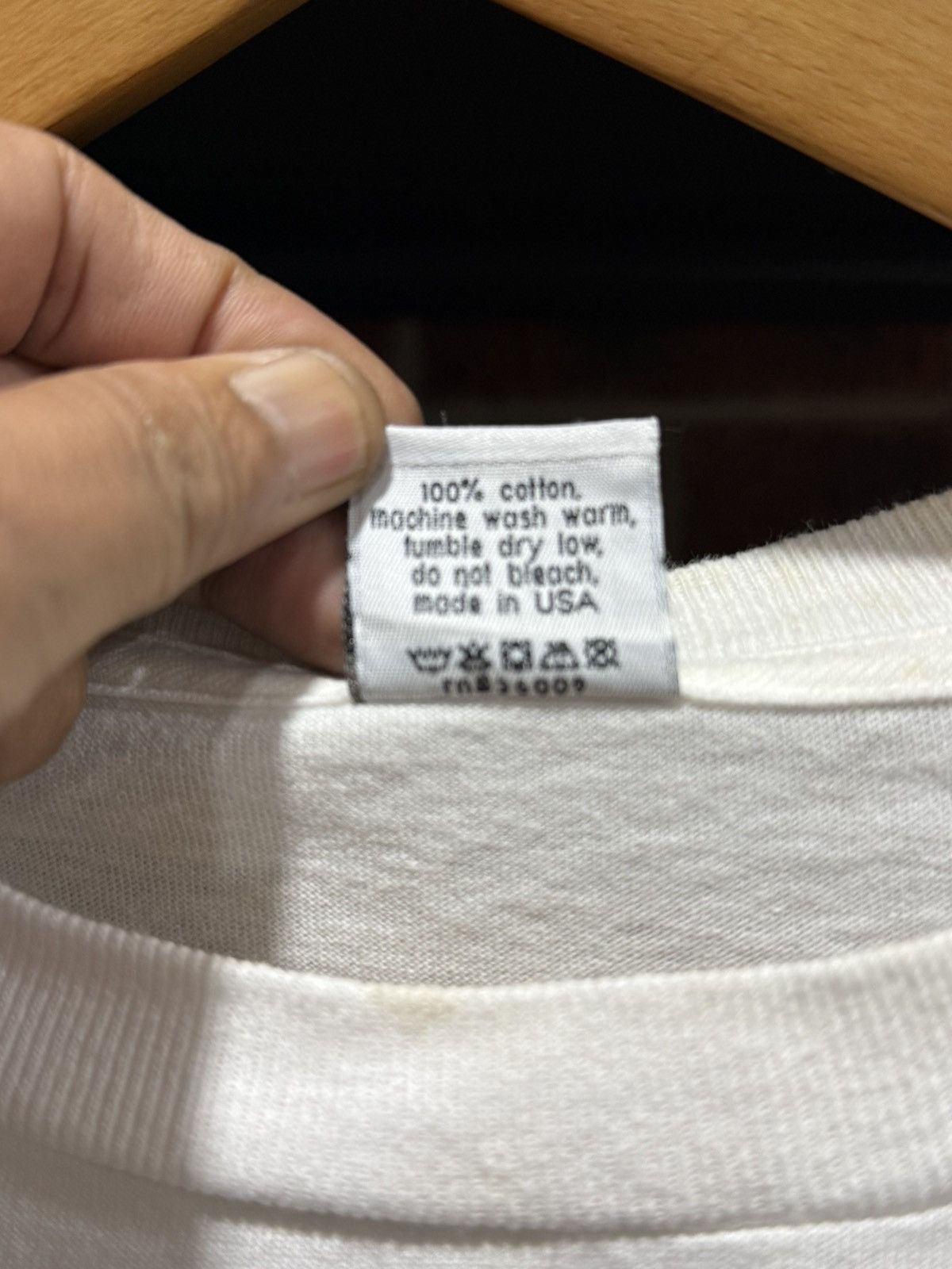 Calvin Klein × Vintage Vintage 90s Calvin Klein Jeans Box Canter Usa Tee Size US M / EU 48-50 / 2 - 4 Thumbnail