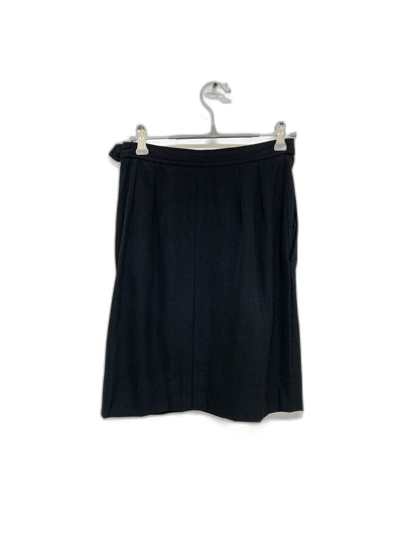 Yves Saint Laurent YSL Black Bodycon Skirt Size 36-2506 Size 35" - 1 Thumbnail