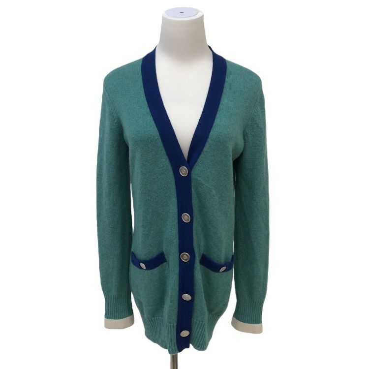 Chanel Chanel Cashmere Colorblock Cardigan Size 34 Size XS / US 0-2 / IT 36-38 - 1 Thumbnail