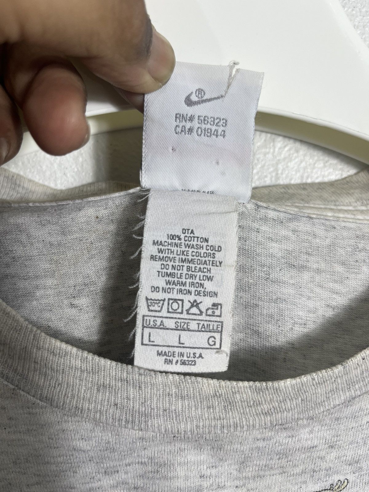 Vintage SUPER RARE!!!VTG NIKE KRASHKREW Tshirt Size US L / EU 52-54 / 3 - 5 Thumbnail