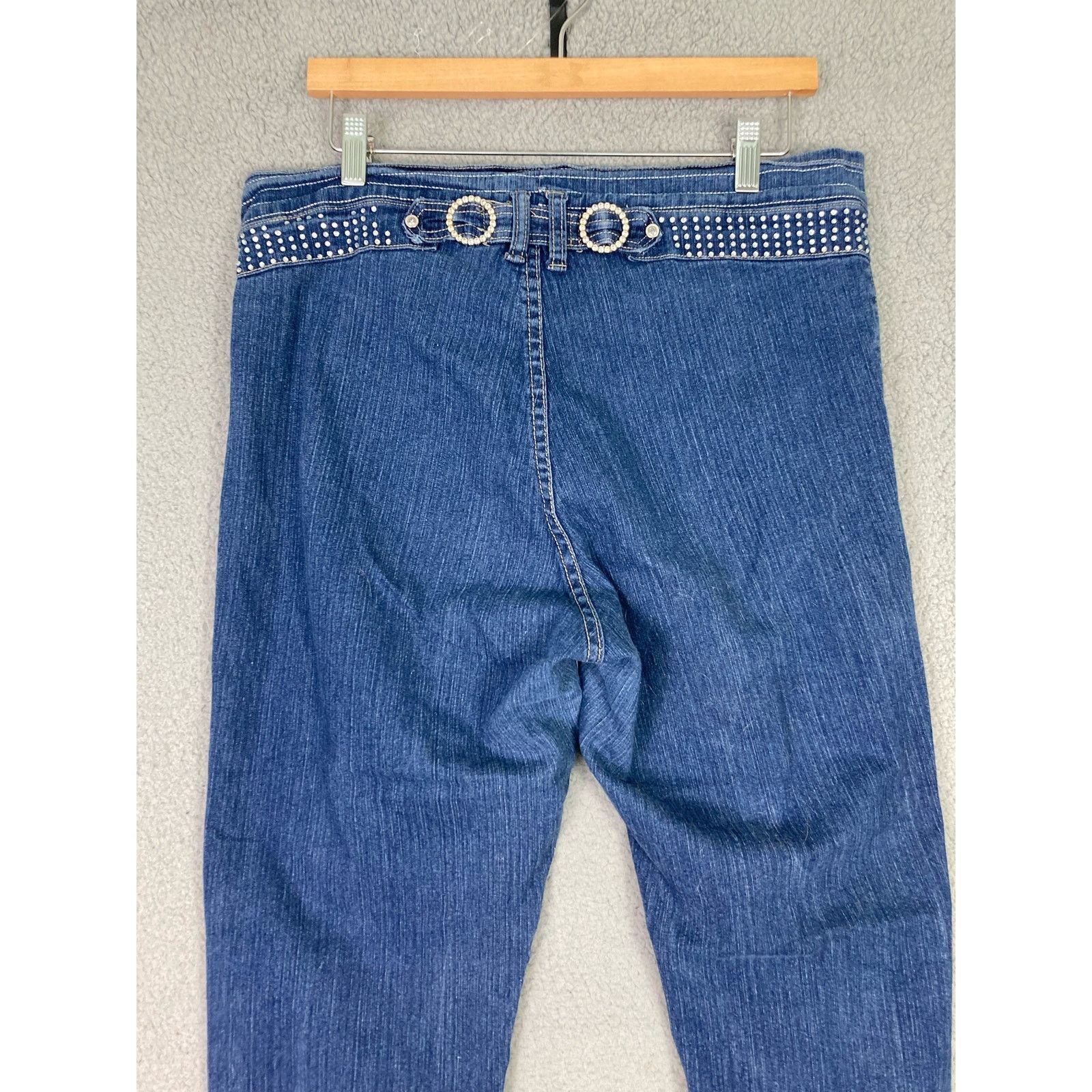 Vintage Women's Jeans Denim Old Skool Size 14 Classic Casual Vintage Size 36" / US 14 / IT 50 - 10 Thumbnail