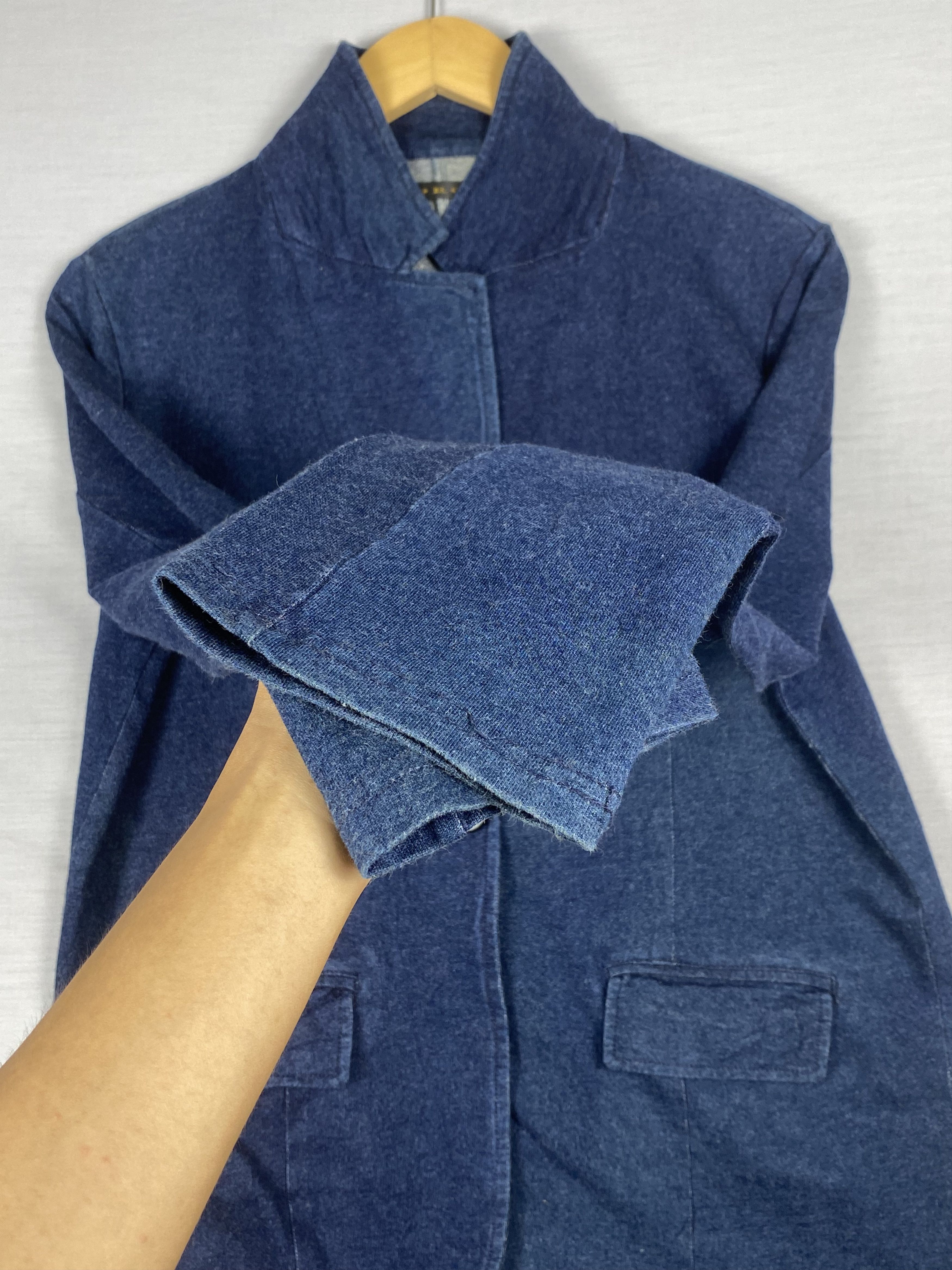 Japanese Brand Vintage Gorge Like Denim Long Jacket Size US S / EU 44-46 / 1 - 4 Thumbnail
