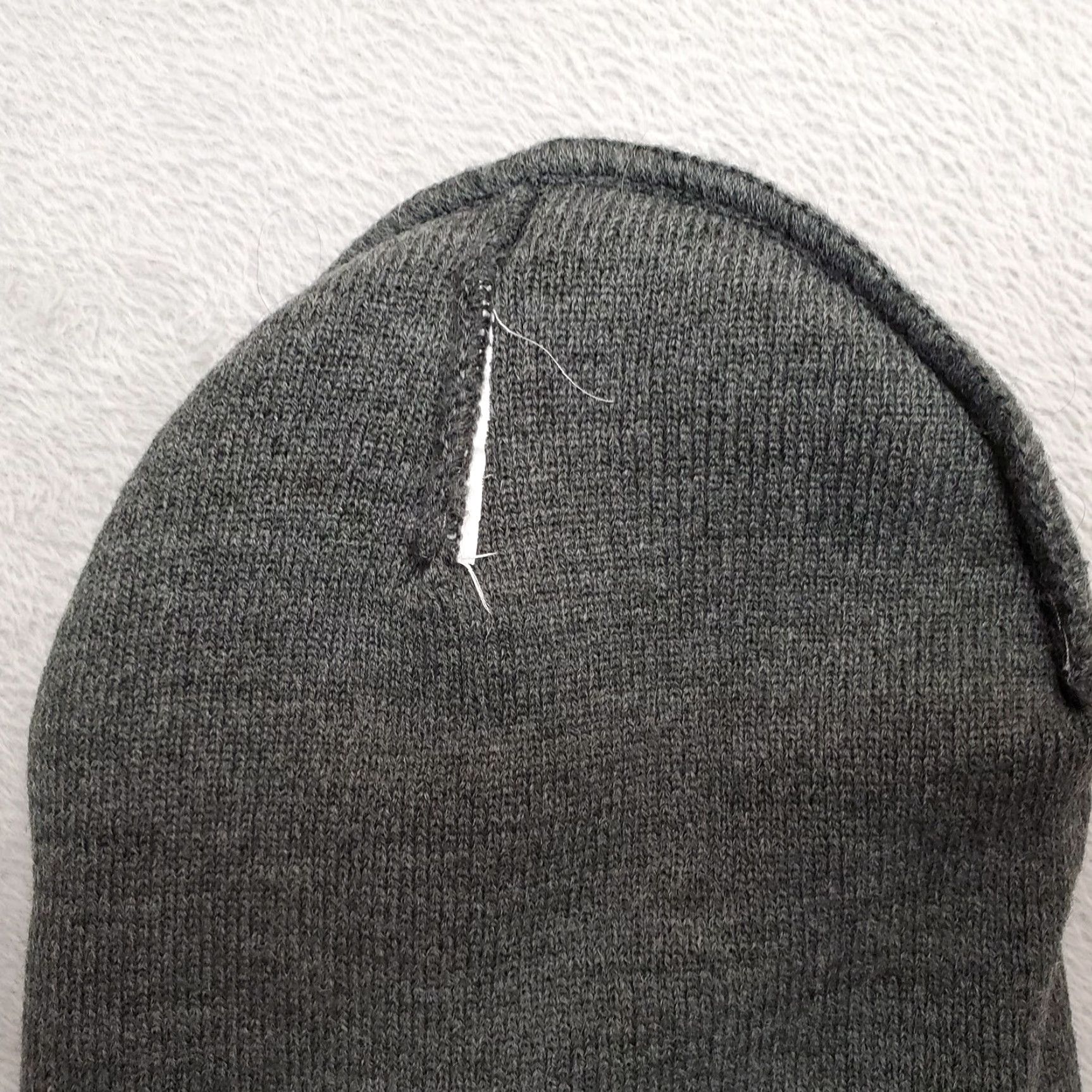 Carhartt VINTAGE Carhartt Beanie Hat Mens Gray Outdoor Winter Stocking Casual Ski Snowboard Work Size ONE SIZE - 4 Thumbnail