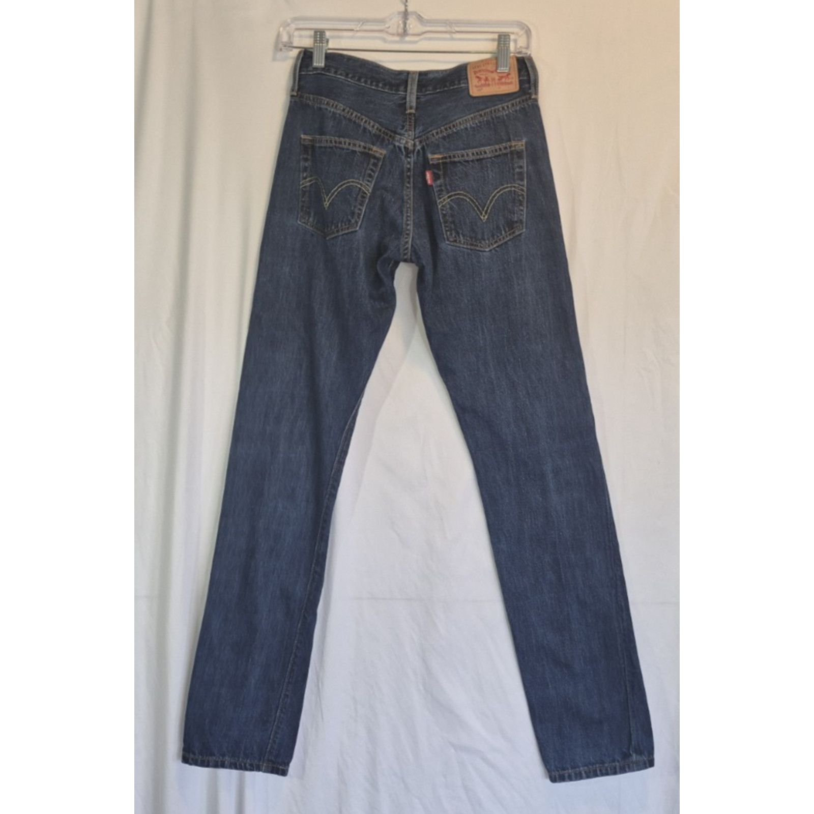 Levi's Levi's 501 Womens Selvedge White Oak Cone Jeans 24 x 32 Size 24" / US 00 / IT 34 - 5 Thumbnail