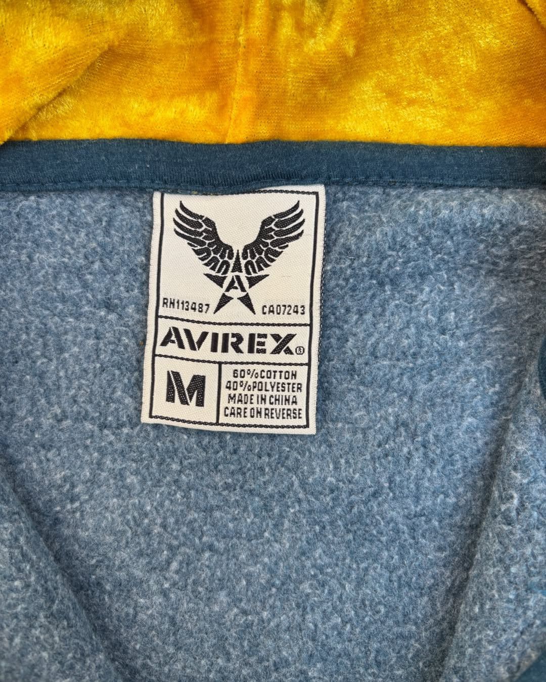 Avirex Y2k 90's A1 Avirex Eagle Zip Hoodie Sweatshirt Size US M / EU 48-50 / 2 - 9 Thumbnail
