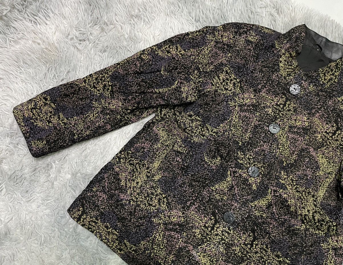 Japanese Brand 90s ISSEY MIYAKE INSPIRED KANGAROO LEATHER JACKET Size M / US 6-8 / IT 42-44 - 4 Thumbnail