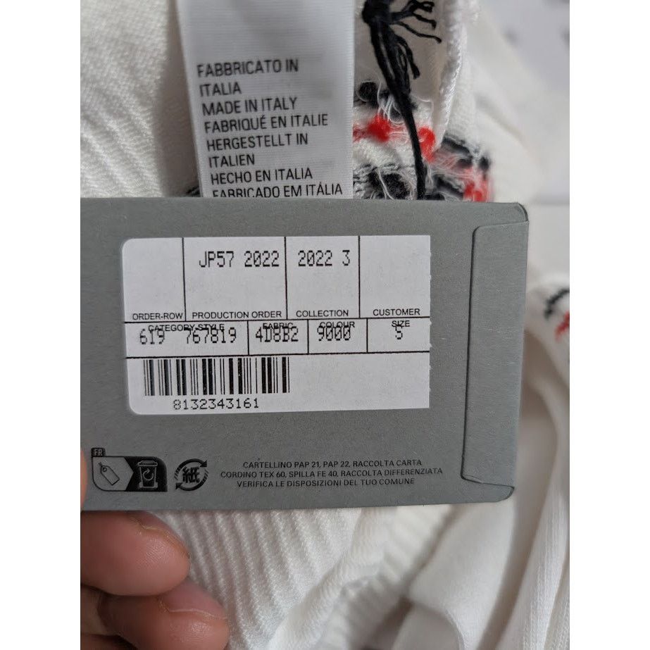 Balenciaga o1rshd1 Socks Jumper Political Tennis Socks in White Size US S / EU 44-46 / 1 - 19 Thumbnail
