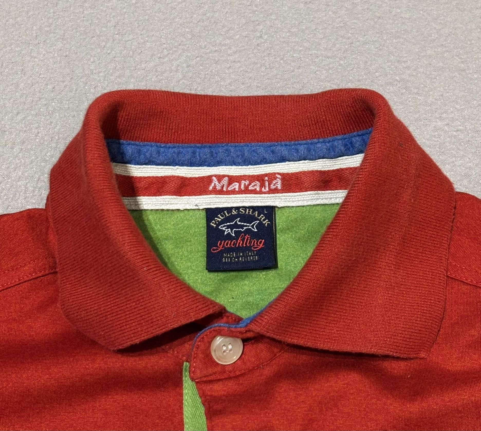Paul & Shark Paul & Shark Yachting Maraja Red Polo Large Size US L / EU 52-54 / 3 - 11 Thumbnail