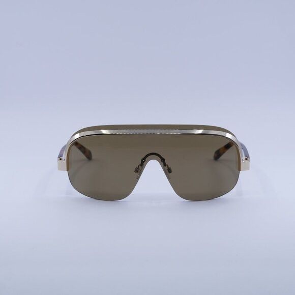 Palm Angels Palm Angels PERI10I KING 6064 Sunglasses Gold/Havana Shield Size ONE SIZE - 3 Thumbnail