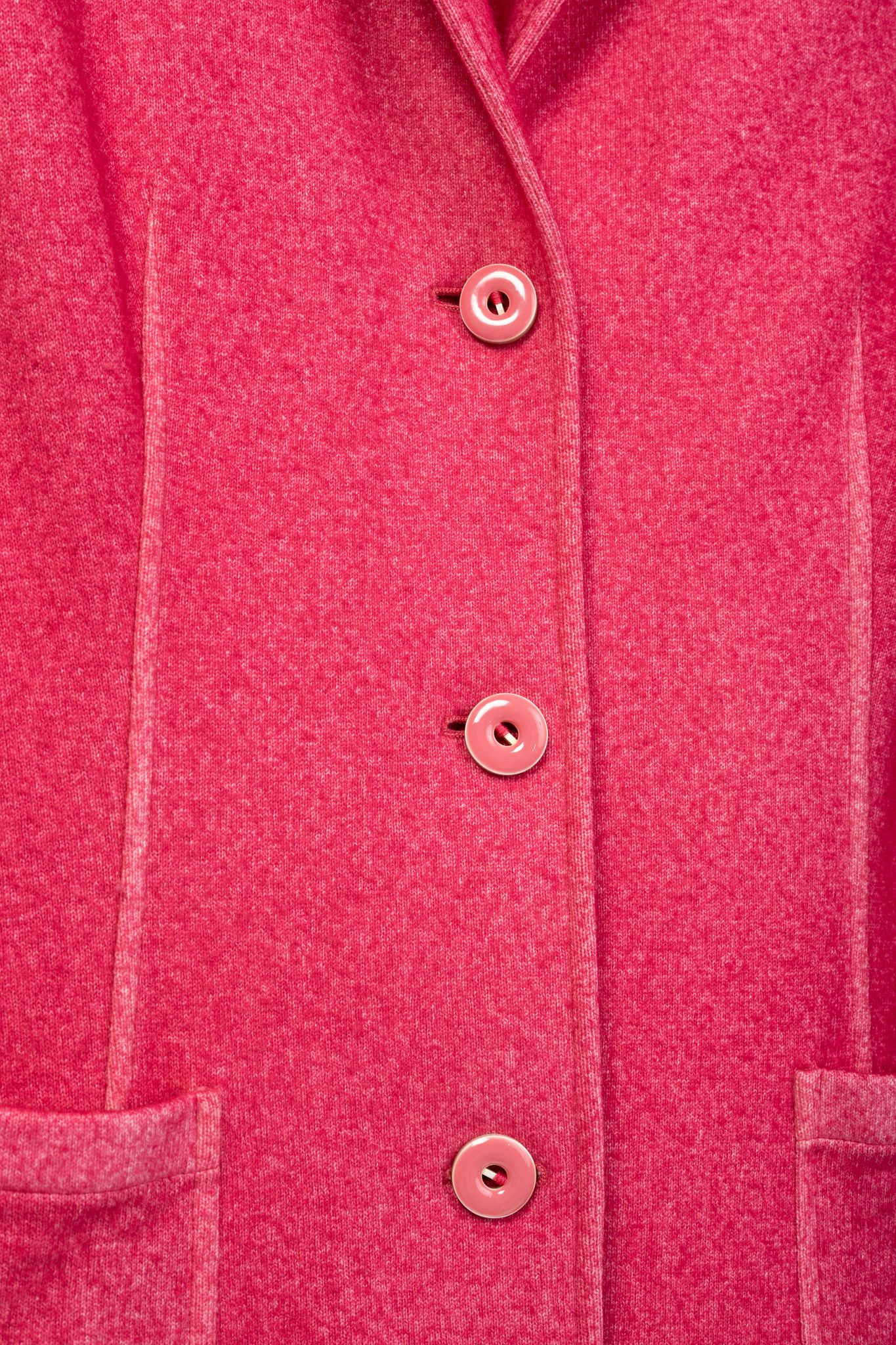 Colombo Colombo Kate Pink Cashmere-Blend Knit Blazer Size S / US 4 / IT 40 - 7 Thumbnail