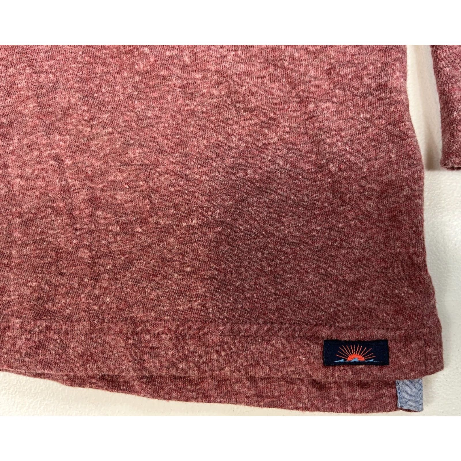 Faherty VINTAGE Faherty Movement Long Sleeve Polo Shirt Mens 2XL Merlot Organic Cotton Blend Polo Classic Pockets 80% Organic Cotton, 20% Polyester Size US XXL / EU 58 / 5 - 5 Thumbnail