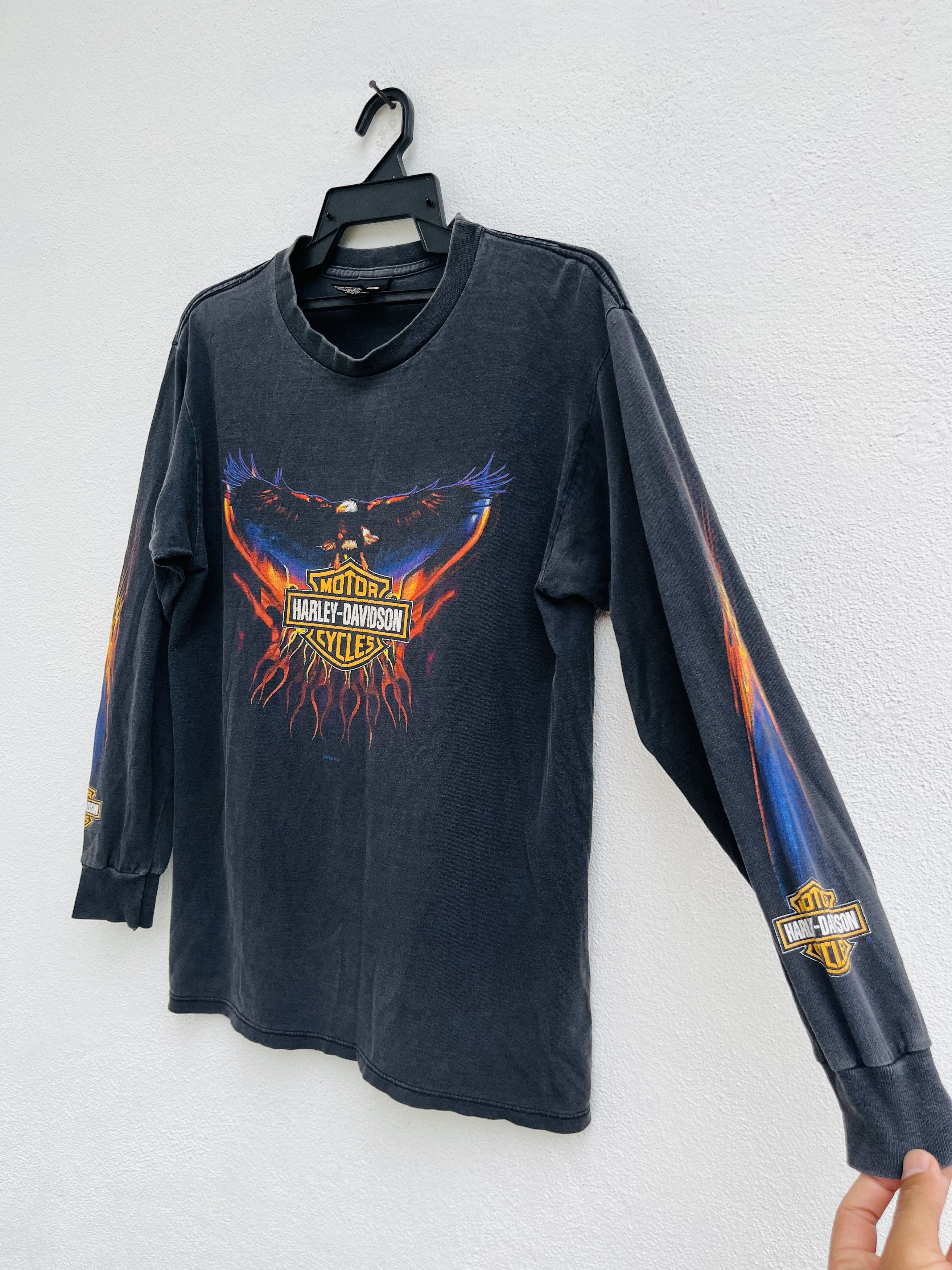 Harley Davidson Vintage Harley Davidson Motorcycle Fashion Style Size US M / EU 48-50 / 2 - 5 Thumbnail