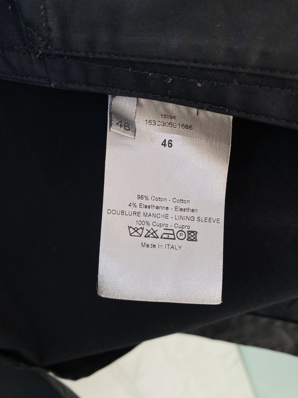 Dior 2011 Dior Homme by Kris Van Assche Waxed Cotton Jacket Coat Size US M / EU 48-50 / 2 - 8 Thumbnail