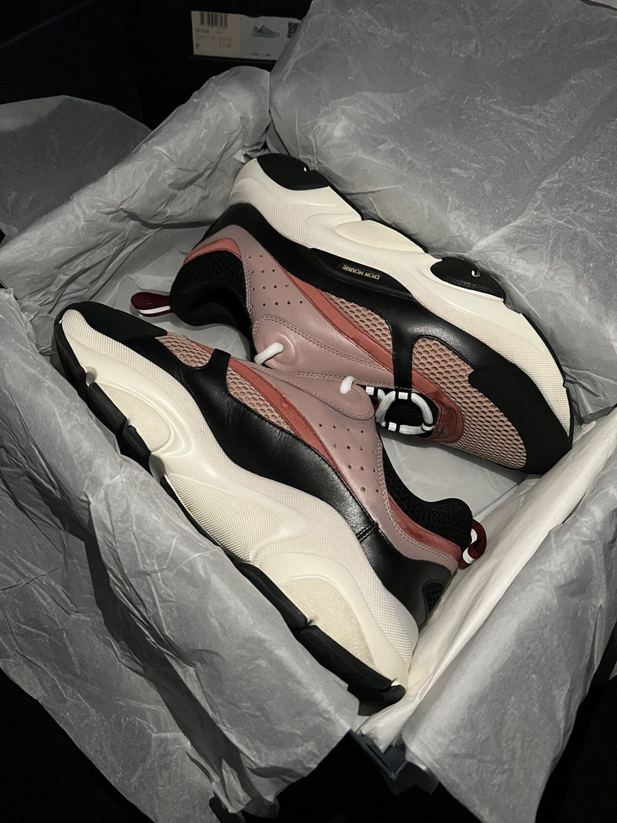 Dior Christian Dior B22 “Pink/Black” Size US 11 / EU 44 - 2 Thumbnail