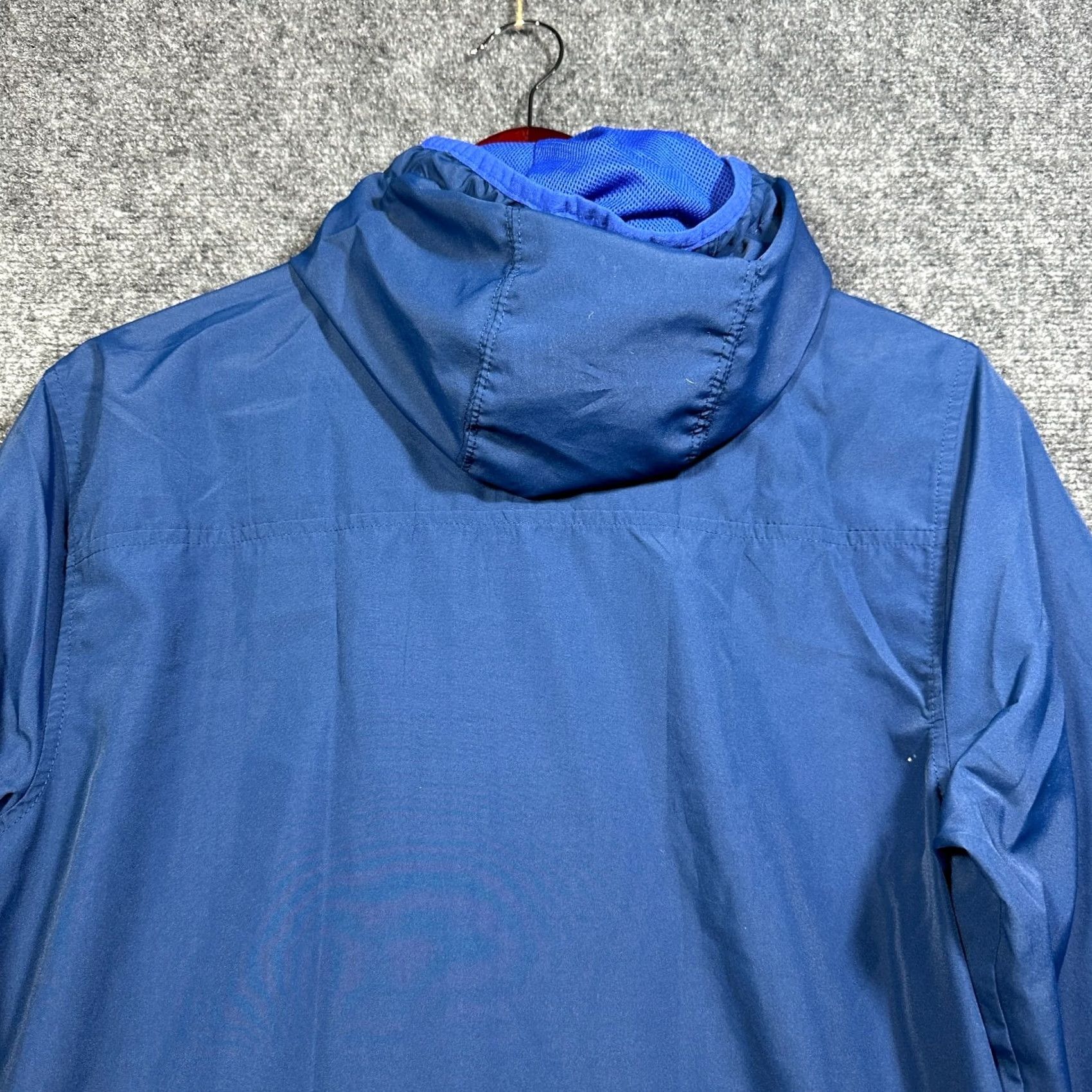 Starter Starter Jacket Windbreaker Zip Hood Pockets Logo 90s Blue Mens Small S Reg Regular Vintage? Size US S / EU 44-46 / 1 - 8 Thumbnail