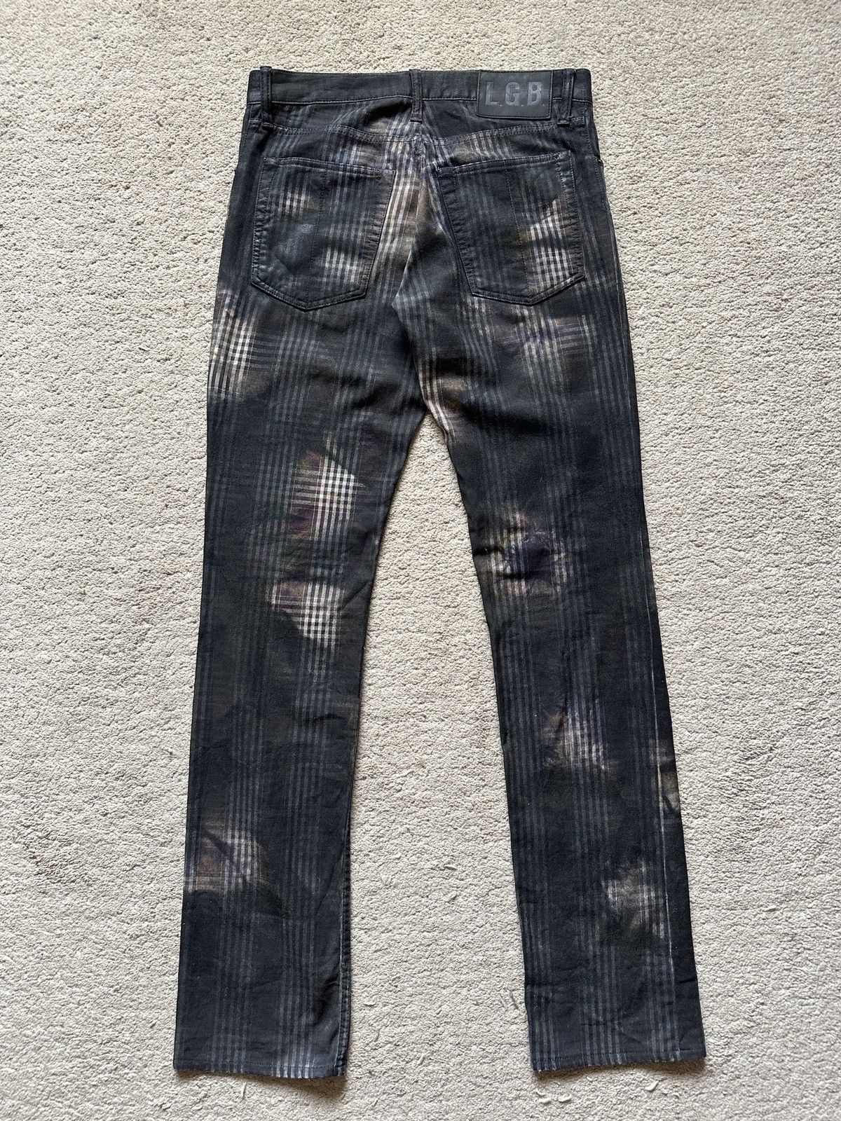 Le Grande Bleu (L.G.B.) 2000s LGB Black Dyed Jeans Size US 30 / EU 46 - 5 Thumbnail