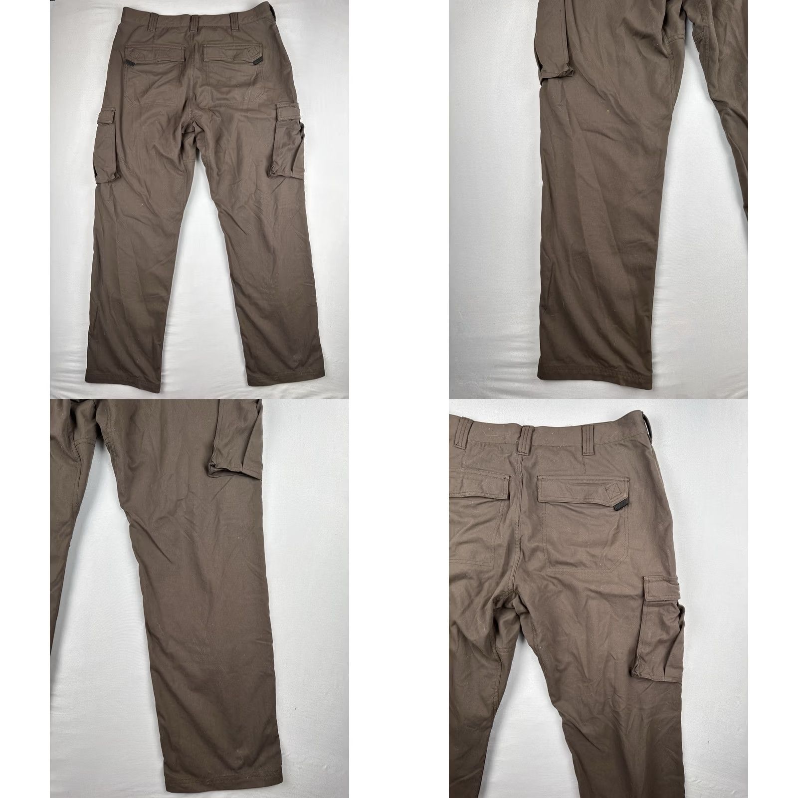 Vintage Arborwear Utility Cargo Work Pants Brown Men 32x32 Nylon Cargo Pockets Regular Inseam 32 Outdoors USA Cowboy 90s Theme (if applicable) Size US 32 / EU 48 - 8 Thumbnail