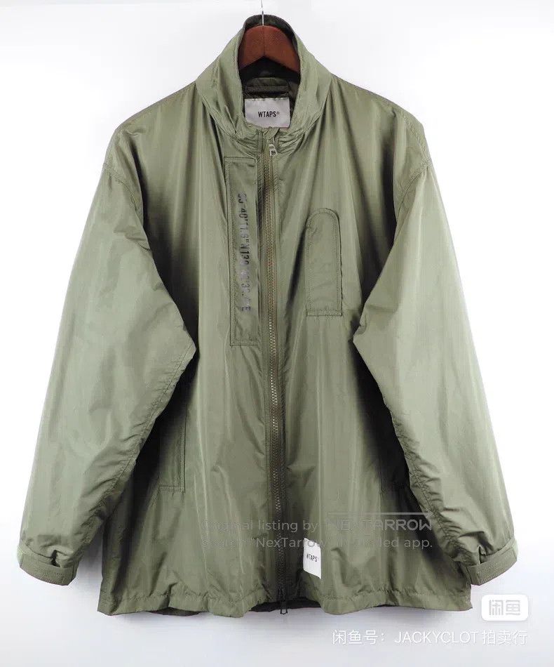 Wtaps Wtaps Military blue jacket Size US S / EU 44-46 / 1 - 1 Thumbnail