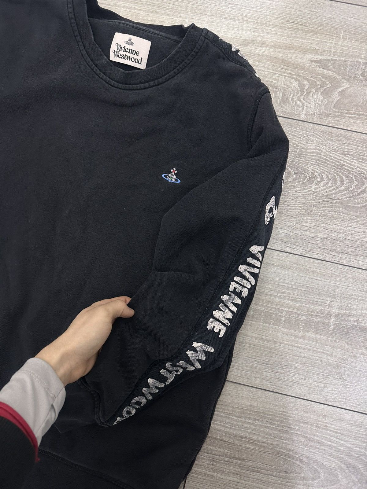Vivienne Westwood Vivienne Westwood Tape Sweatshirt Luxury Style Size US XL / EU 56 / 4 - 5 Thumbnail