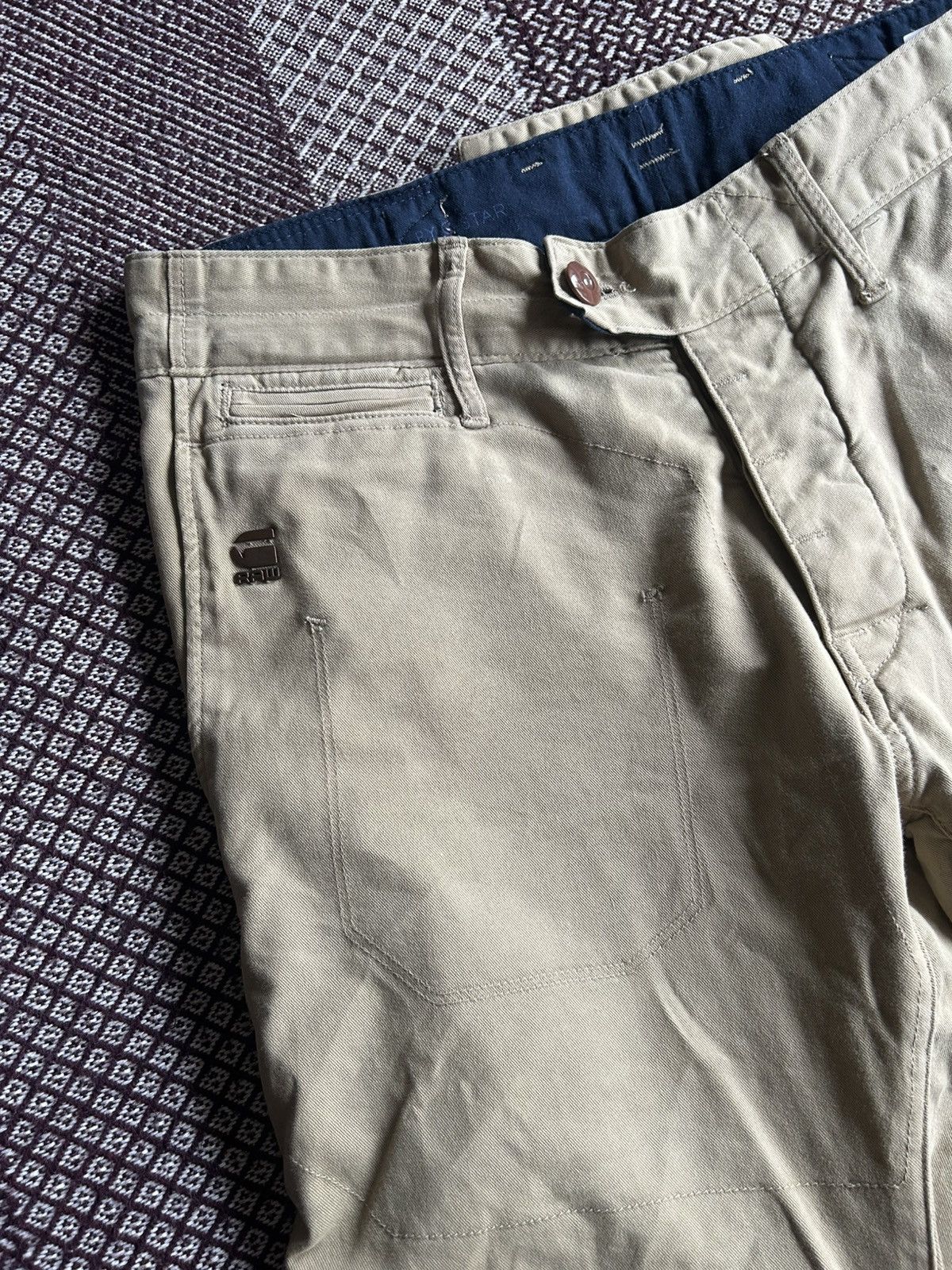 Vintage Vintage G-star Raw Omega Arc Tapered Jeans Streetwear Sz 32 Size US 32 / EU 48 - 9 Thumbnail