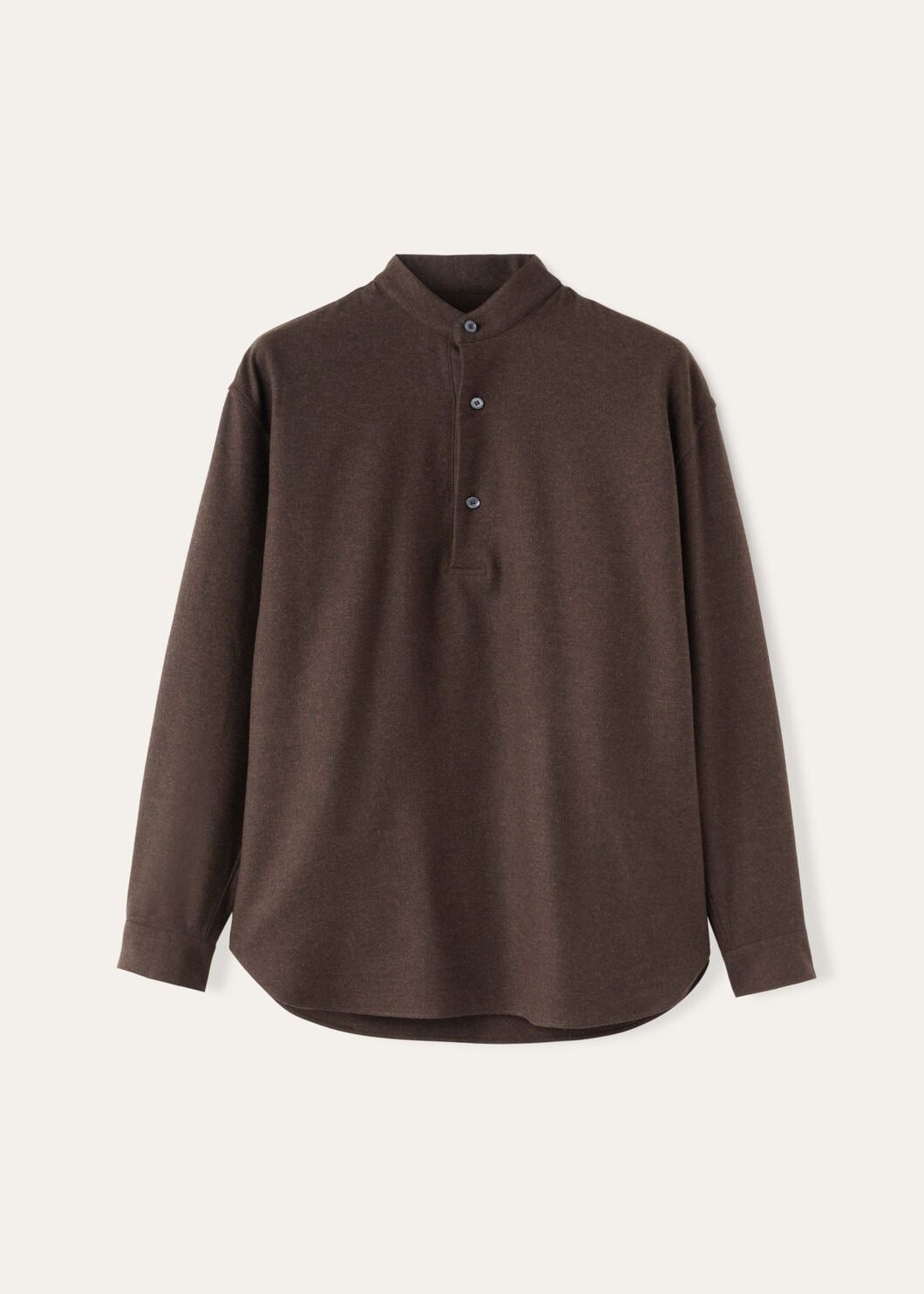 Loro Piana o1w1db10725 FAO7158 Elia Polo Shirt in Brown Size US S / EU 44-46 / 1 - 1 Thumbnail