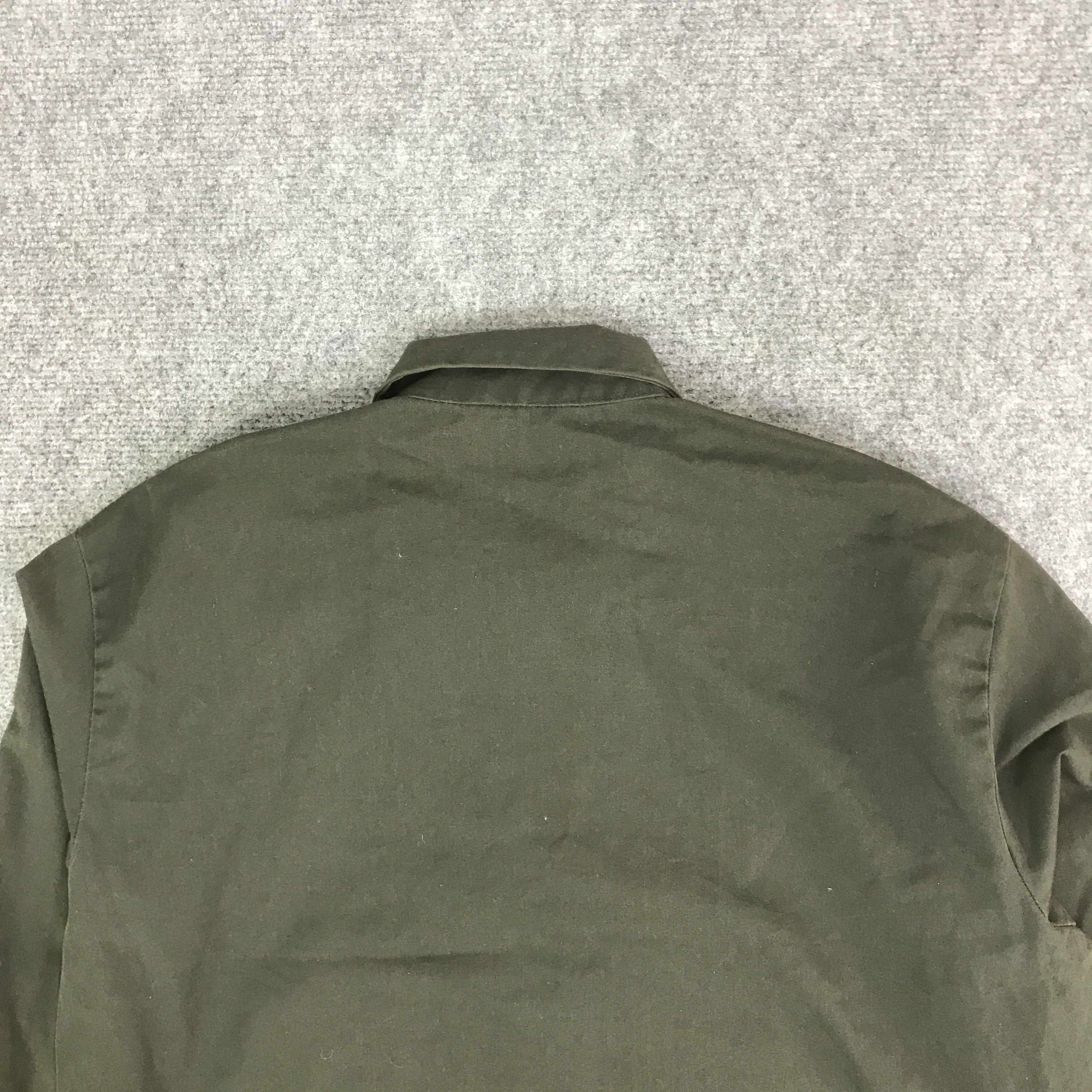 Big Mac VINTAGE BIG MAC GREEN ARMY DISTRESSED JACKET K115B8 Size US L / EU 52-54 / 3 - 4 Thumbnail
