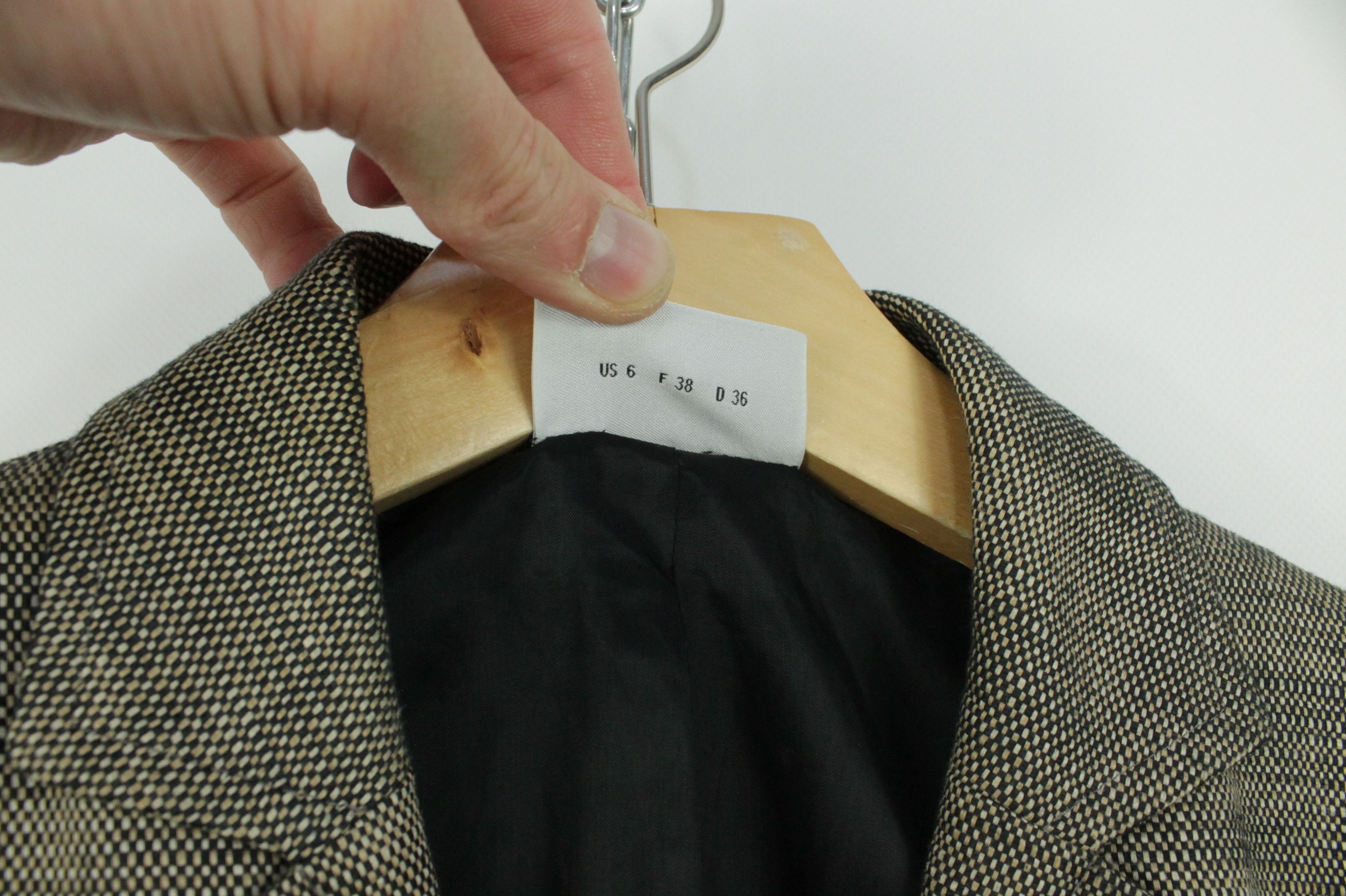Akris × Designer Akris Punto Gray Melange Cotton Linen Blazer Jacket Size M / US 6-8 / IT 42-44 - 4 Thumbnail