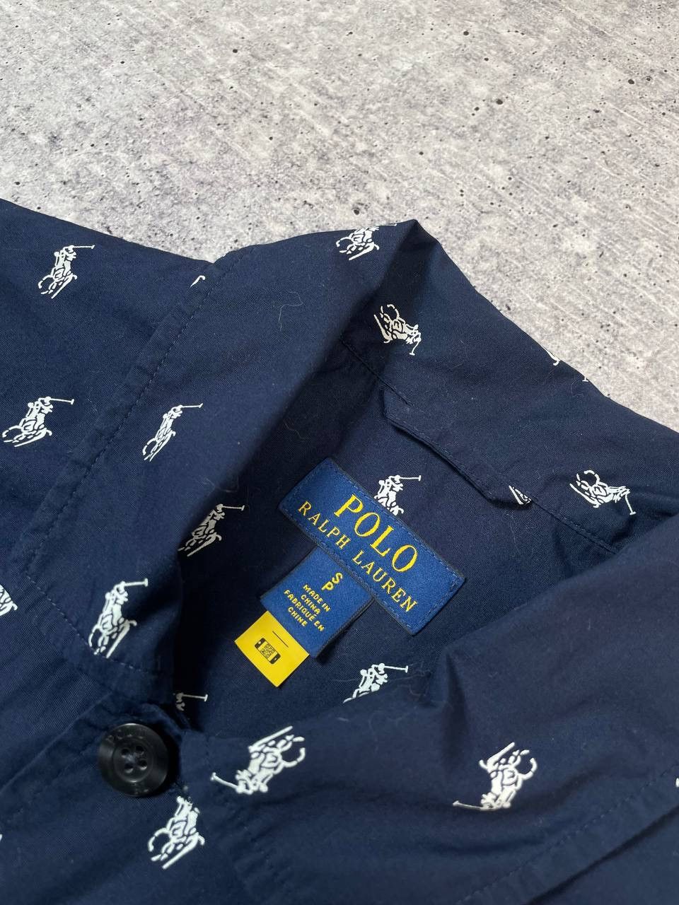 Polo Ralph Lauren Polo Ralph Lauren Monogram Multilogo Button Up Shirt Y2K Size US S / EU 44-46 / 1 - 4 Thumbnail