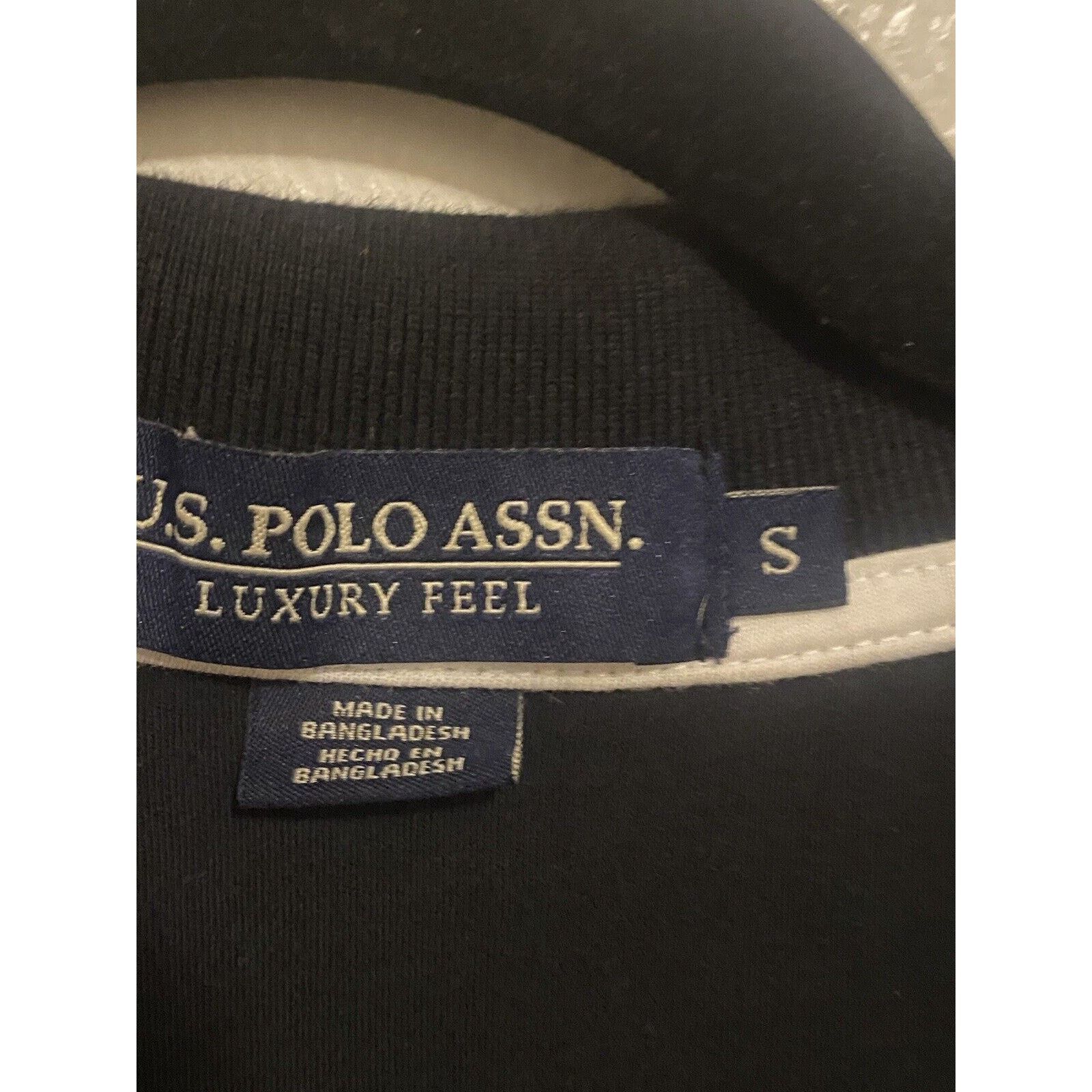 & Other Stories US Polo Assn Black Short Sleeve Embroider Polo Shirt Size S Size US S / EU 44-46 / 1 - 3 Thumbnail