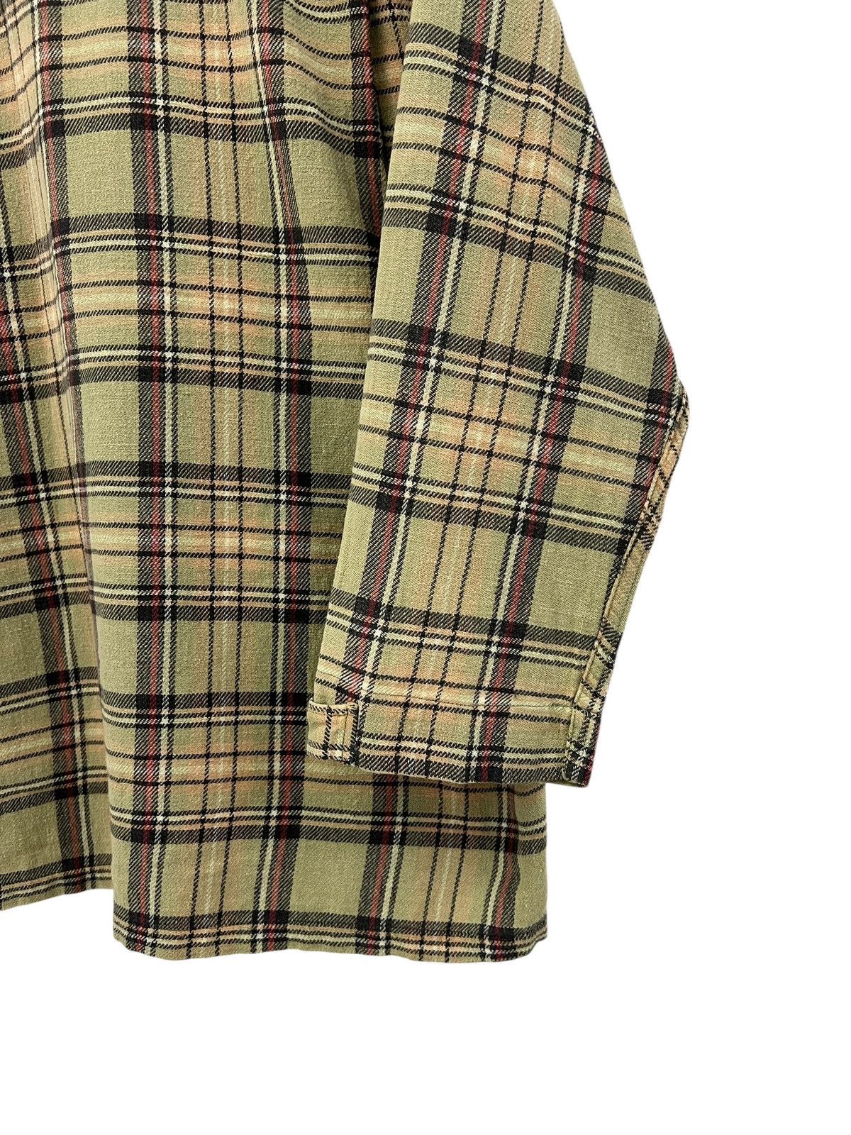 Needles Needles Boxy Cut 3/4 Sleeve Tartan Check Flannel Shirt Size US M / EU 48-50 / 2 - 7 Thumbnail