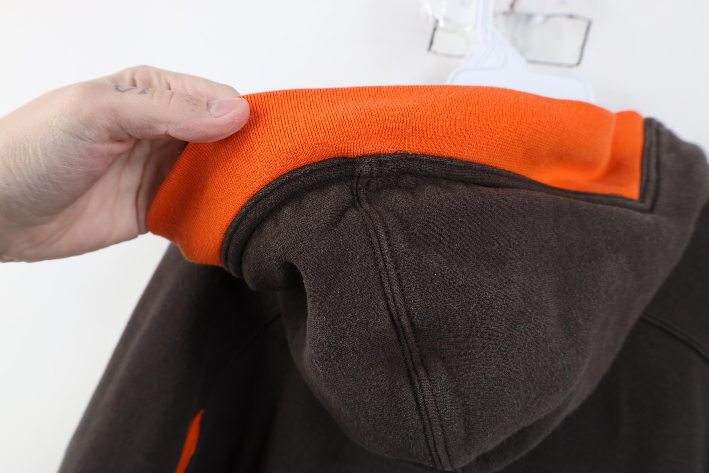Reebok Vintage Reebok Heavyweight Cleveland Browns Football Hoodie Size US M / EU 48-50 / 2 - 13 Thumbnail