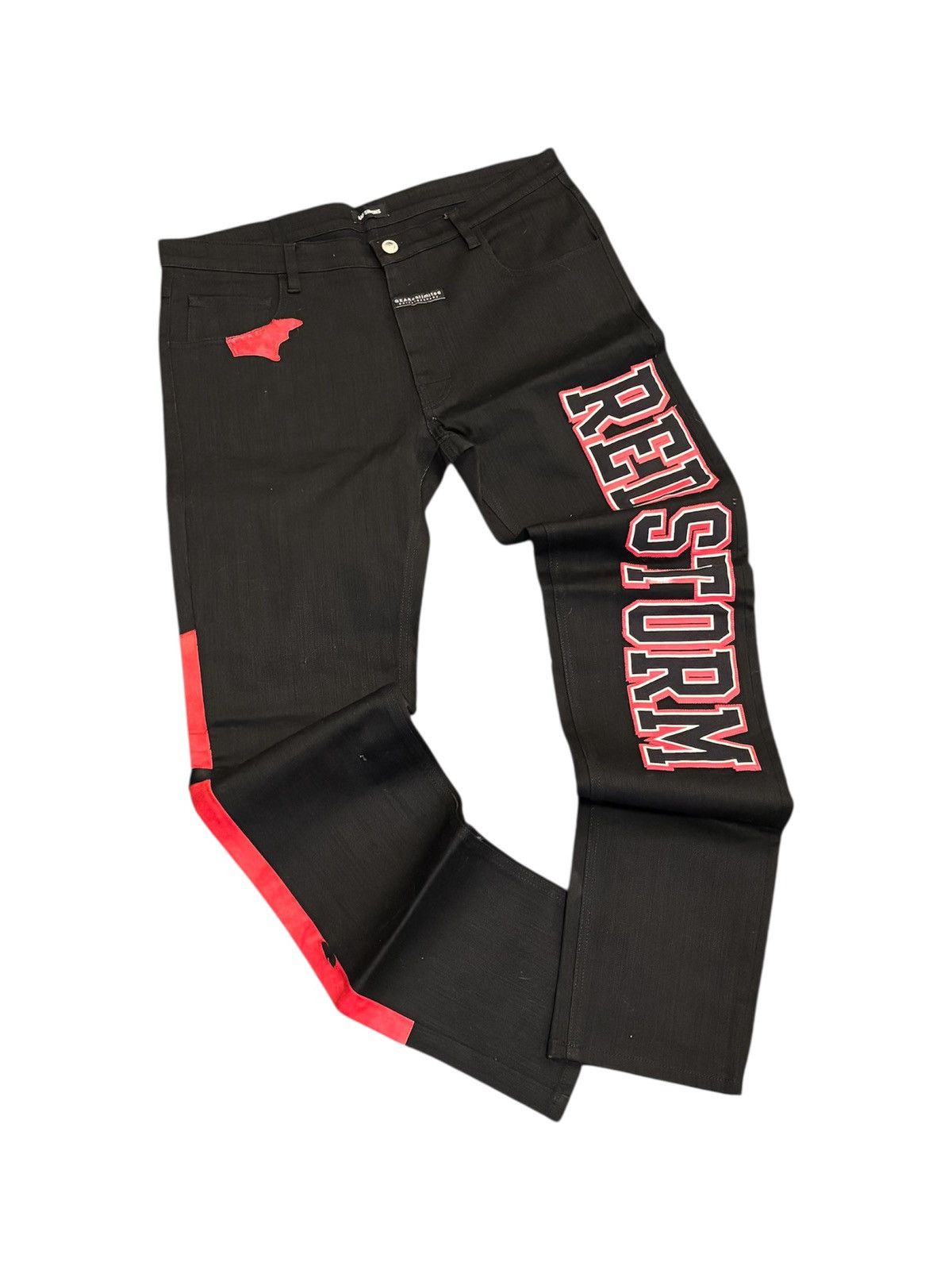 Raf Simons Raf Simmons SS19 Red Storm Pants Size US 36 / EU 52 - 1 Thumbnail