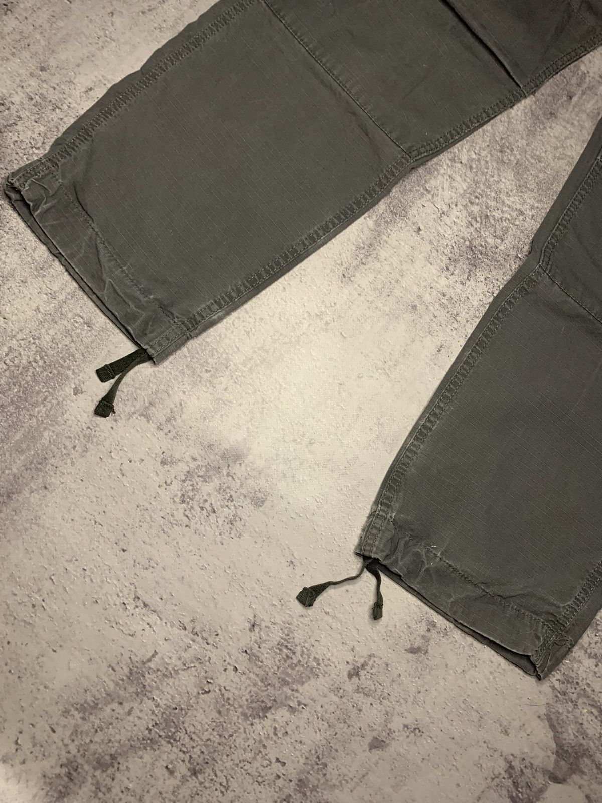 Carhartt Wip × Vintage VINTAGE CARHARTT REGULAR CARGO PANT GREY WORK SKATE JOGGERS Size US 33 - 3 Thumbnail