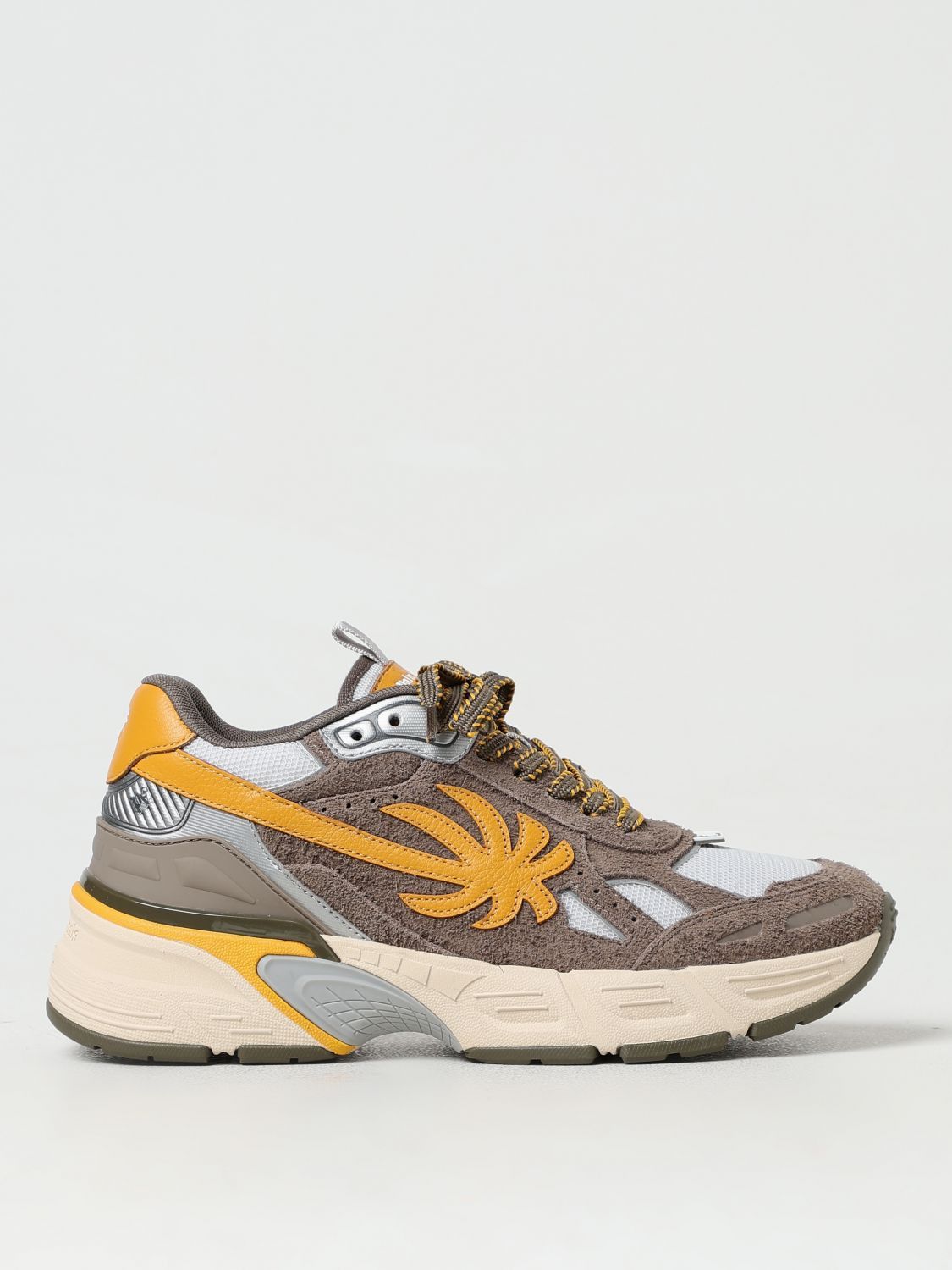 image of Palm Angels Sneakers Men Beige (Size 11)