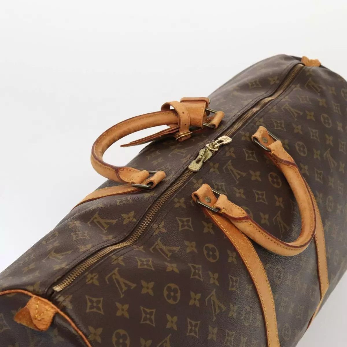 Louis Vuitton LOUIS VUITTON Monogram Keepall 60 Boston Bag Size ONE SIZE - 13 Thumbnail