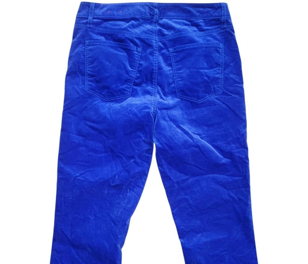 Talbots Talbots Flawless Five Pocket 6L Straight Blue Velour 5pocket Size 28" / US 6 / IT 42 - 4 Thumbnail
