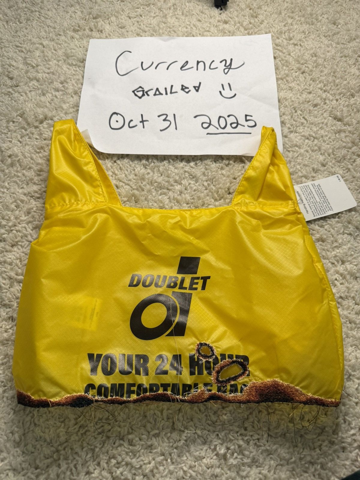 Doublet Doublet Burnt Shopping Bag Size ONE SIZE - 1 Thumbnail