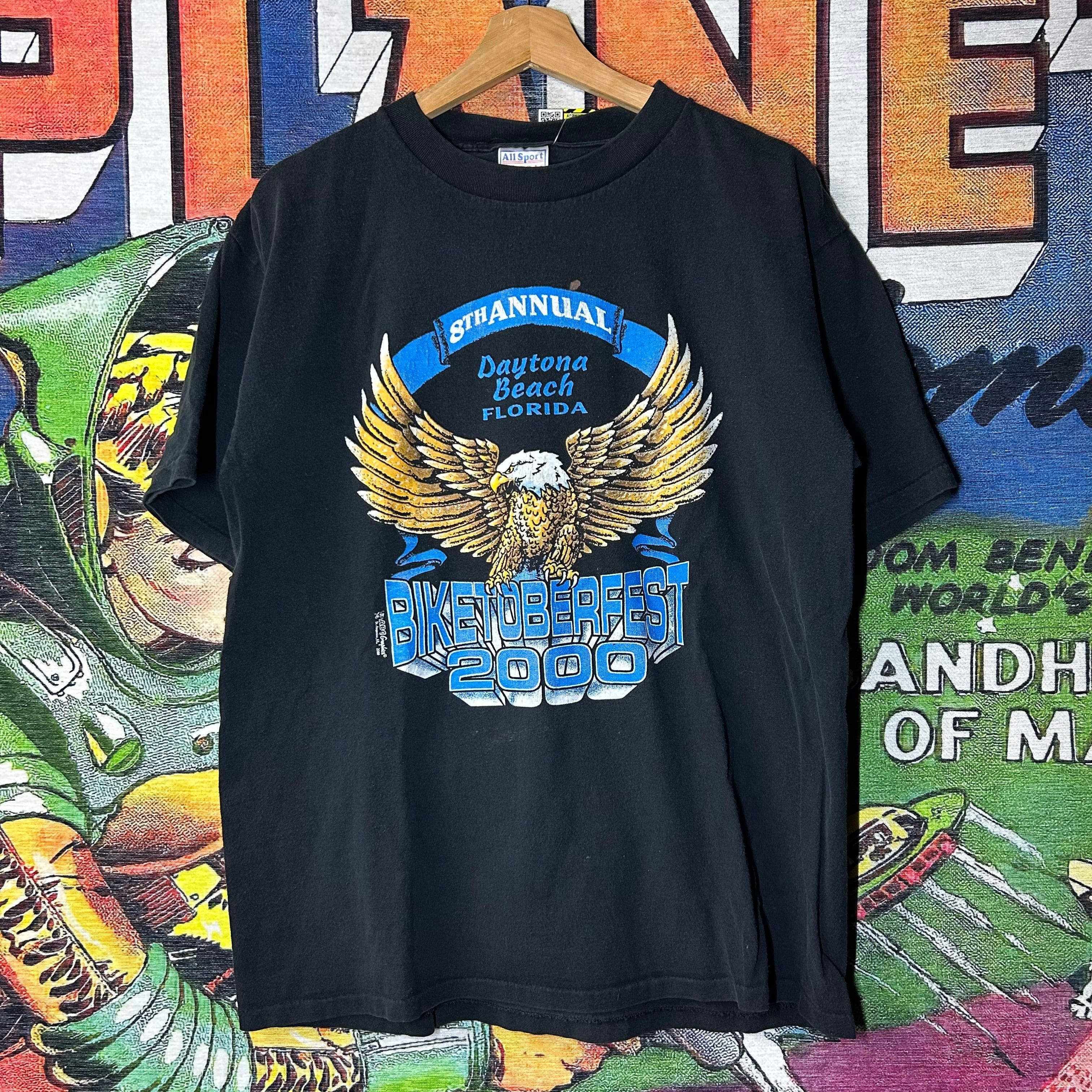 Vintage Vintage Y2K Biketoberfest ‘00 Tee Size Large Size US L / EU 52-54 / 3 - 1 Thumbnail