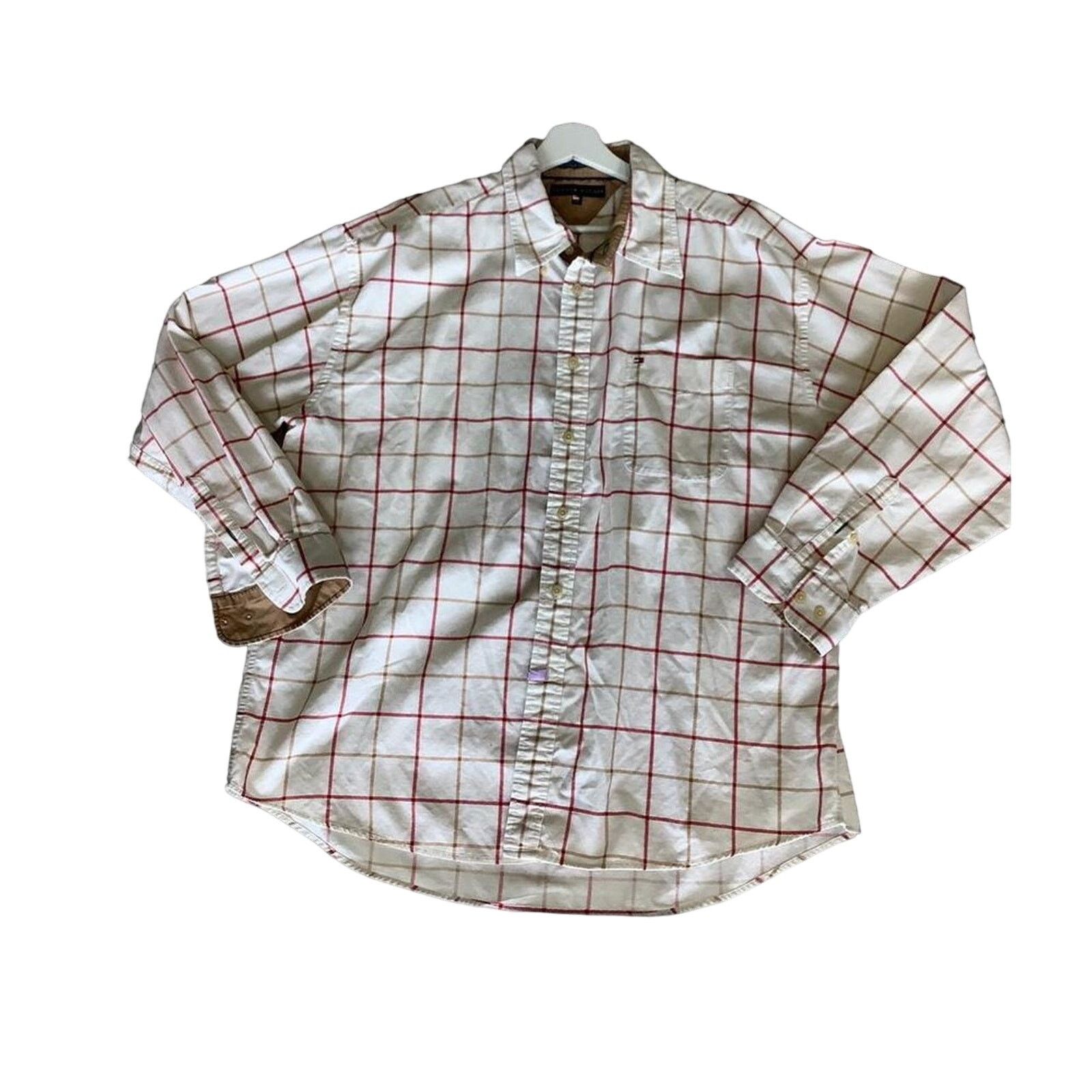Tommy Hilfiger Tommy Hilfiger Plaid Long Sleeve Size US XXL / EU 58 / 5 - 1 Thumbnail
